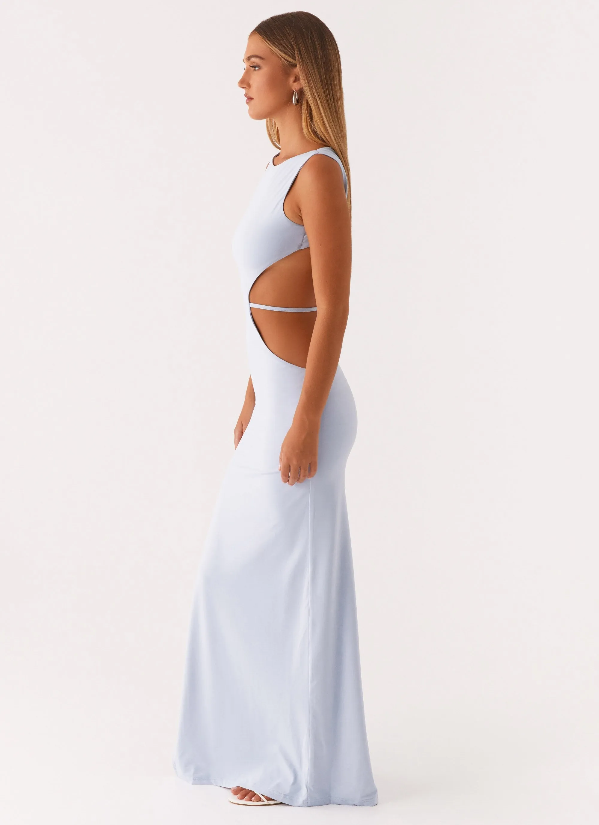 Sutton Maxi Dress - Blue sold by Peppermayo product image thumbnail 3