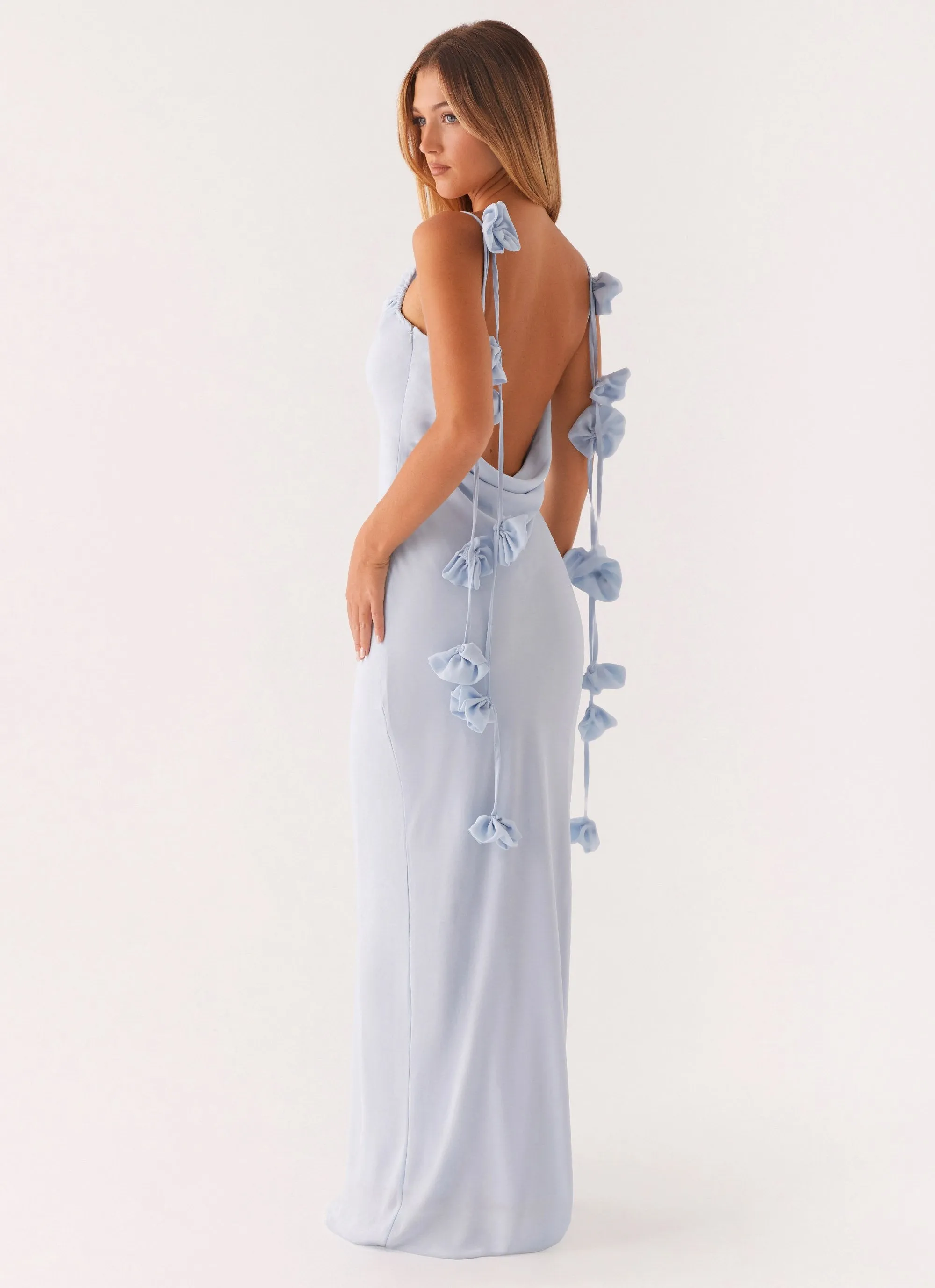 Simona Maxi Dress - Pastel Blue sold by Peppermayo product image thumbnail 5