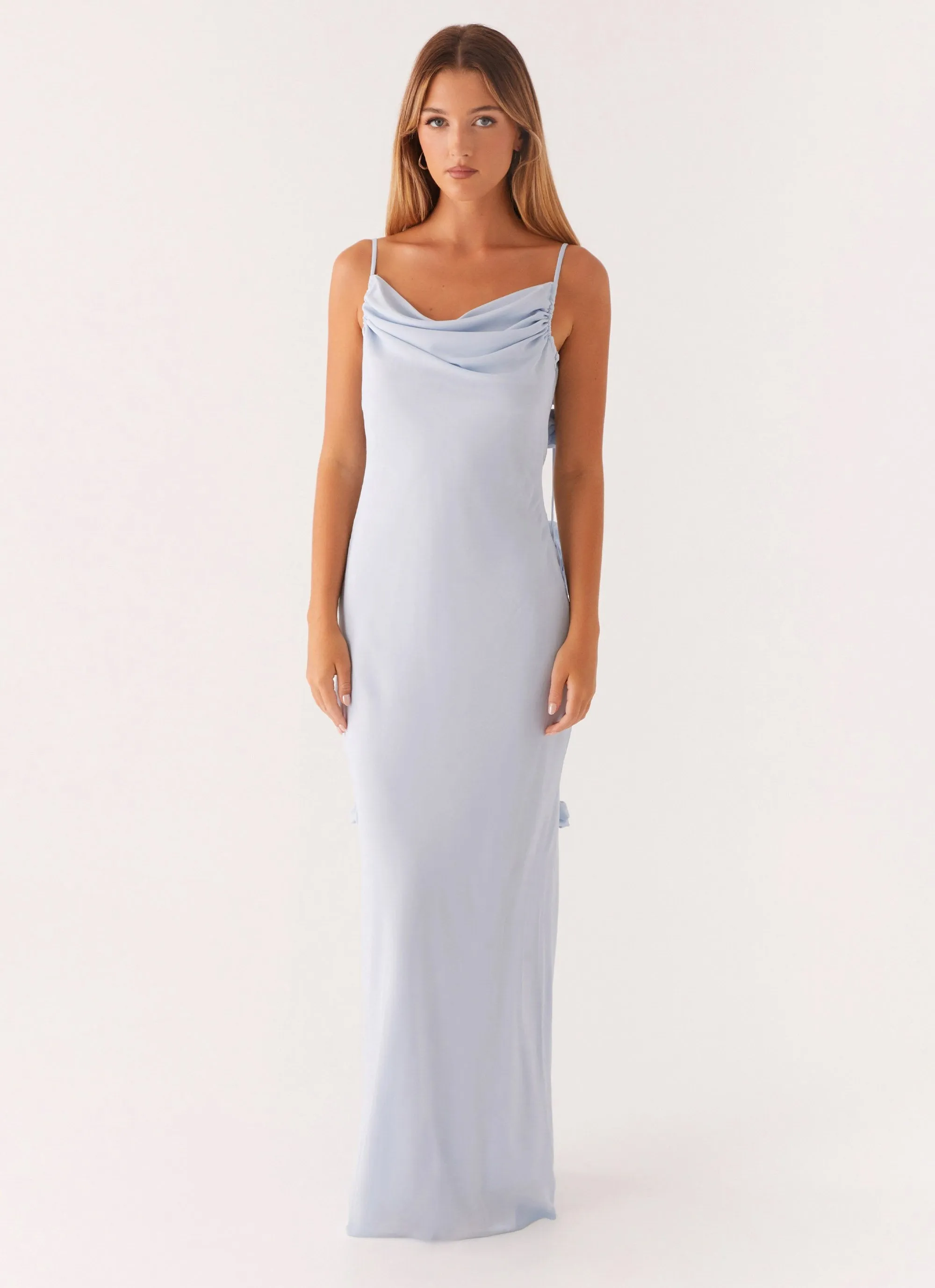 Simona Maxi Dress - Pastel Blue sold by Peppermayo product image thumbnail 2