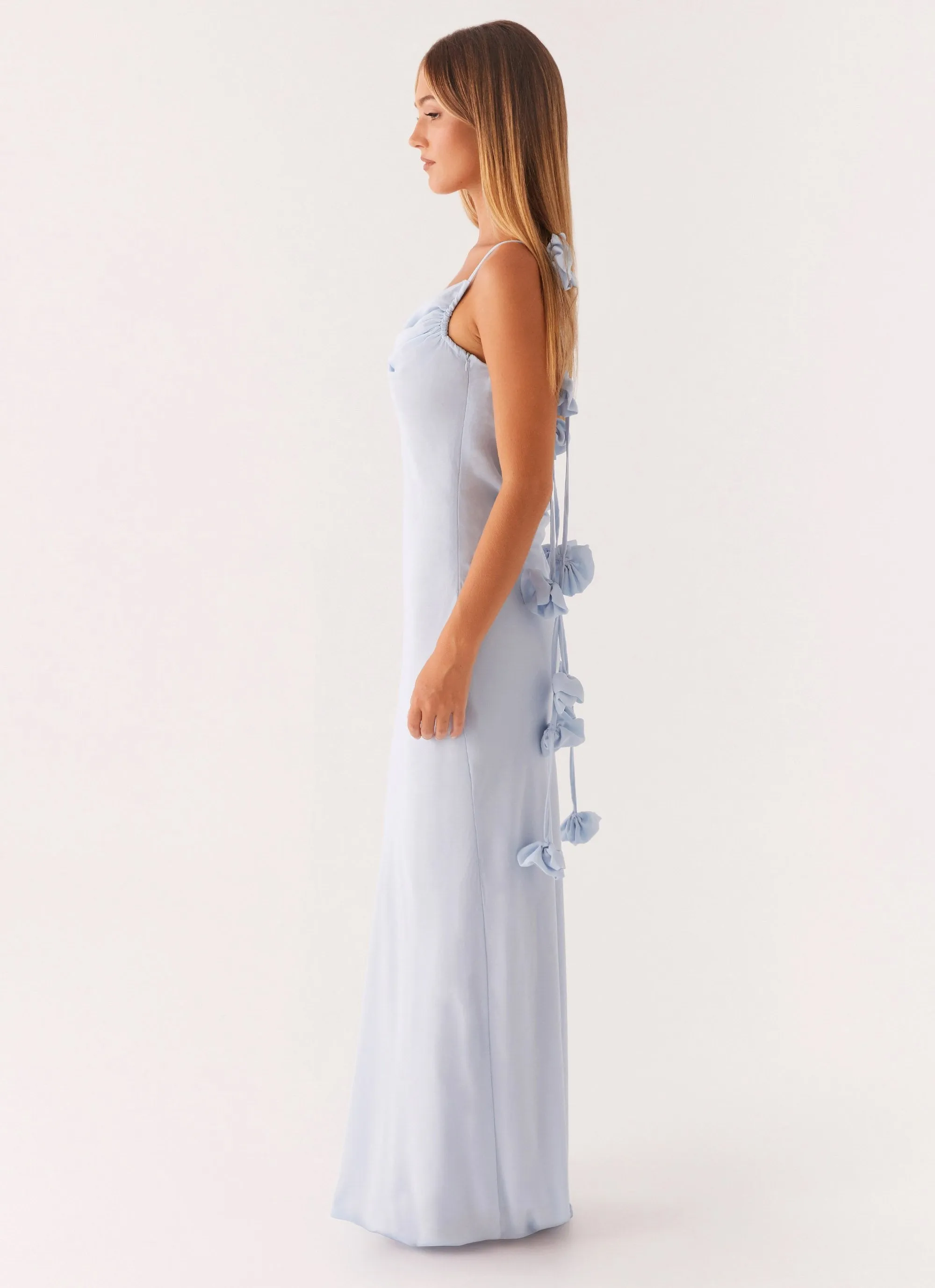 Simona Maxi Dress - Pastel Blue sold by Peppermayo product image thumbnail 3