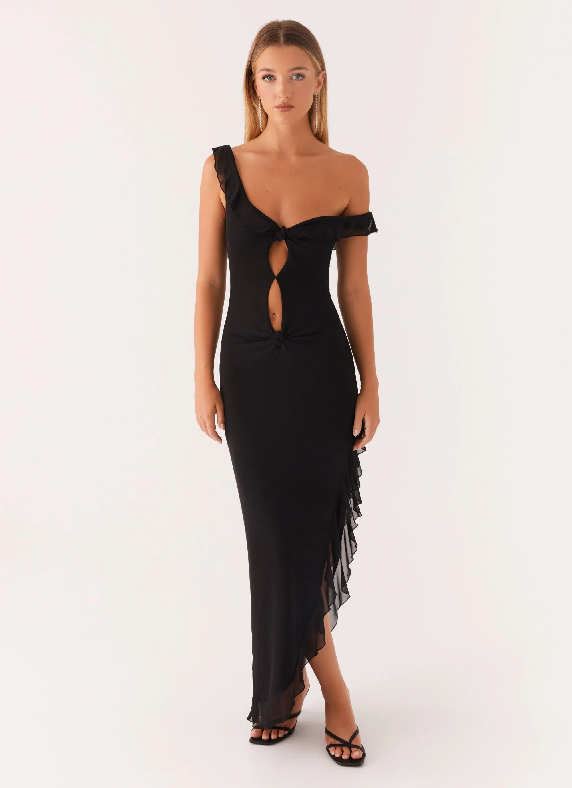 Impossible Cut Out Midi Dress - Black sold by Peppermayo product image thumbnail 5