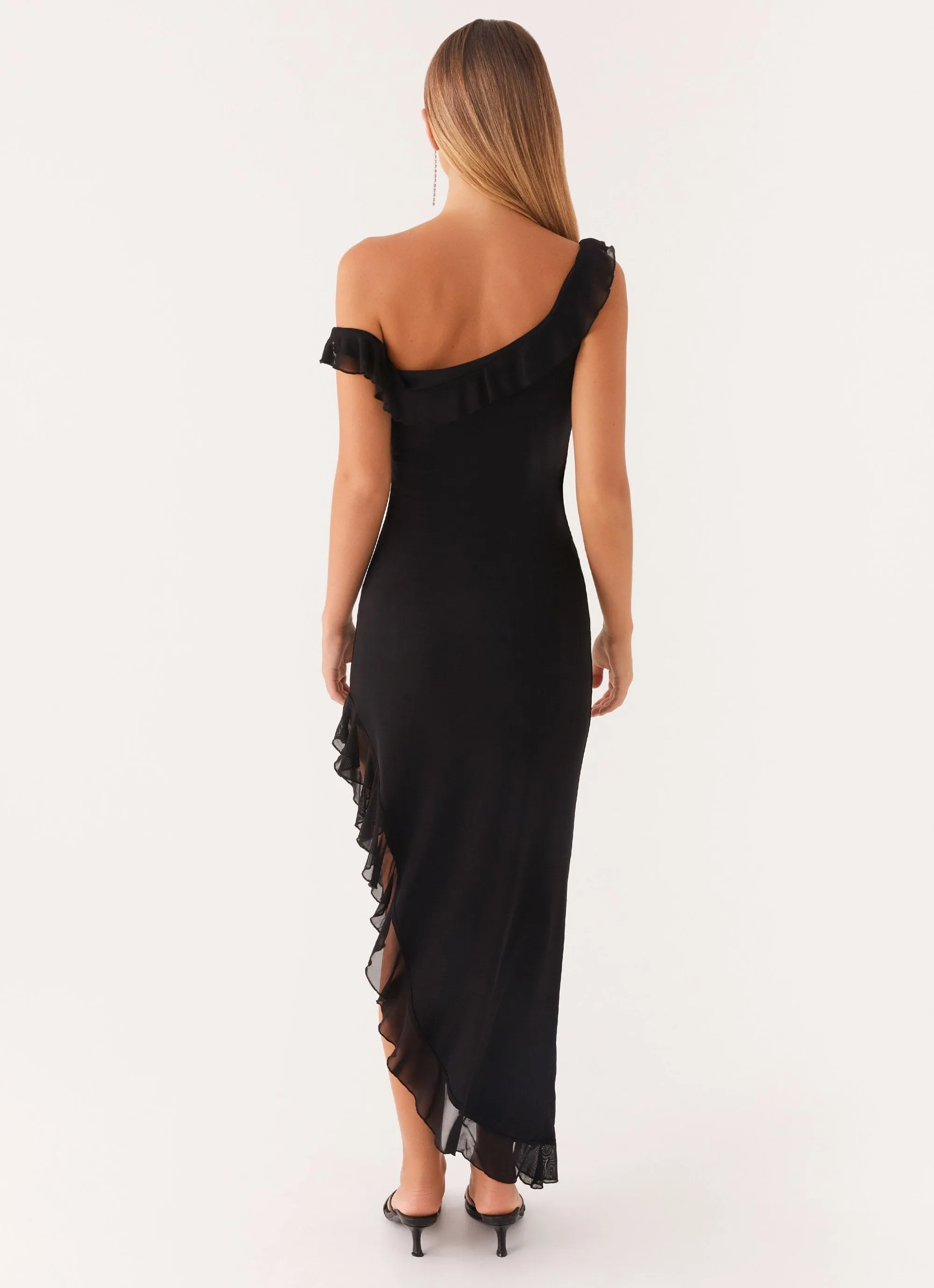 Impossible Cut Out Midi Dress - Black sold by Peppermayo product image thumbnail 4
