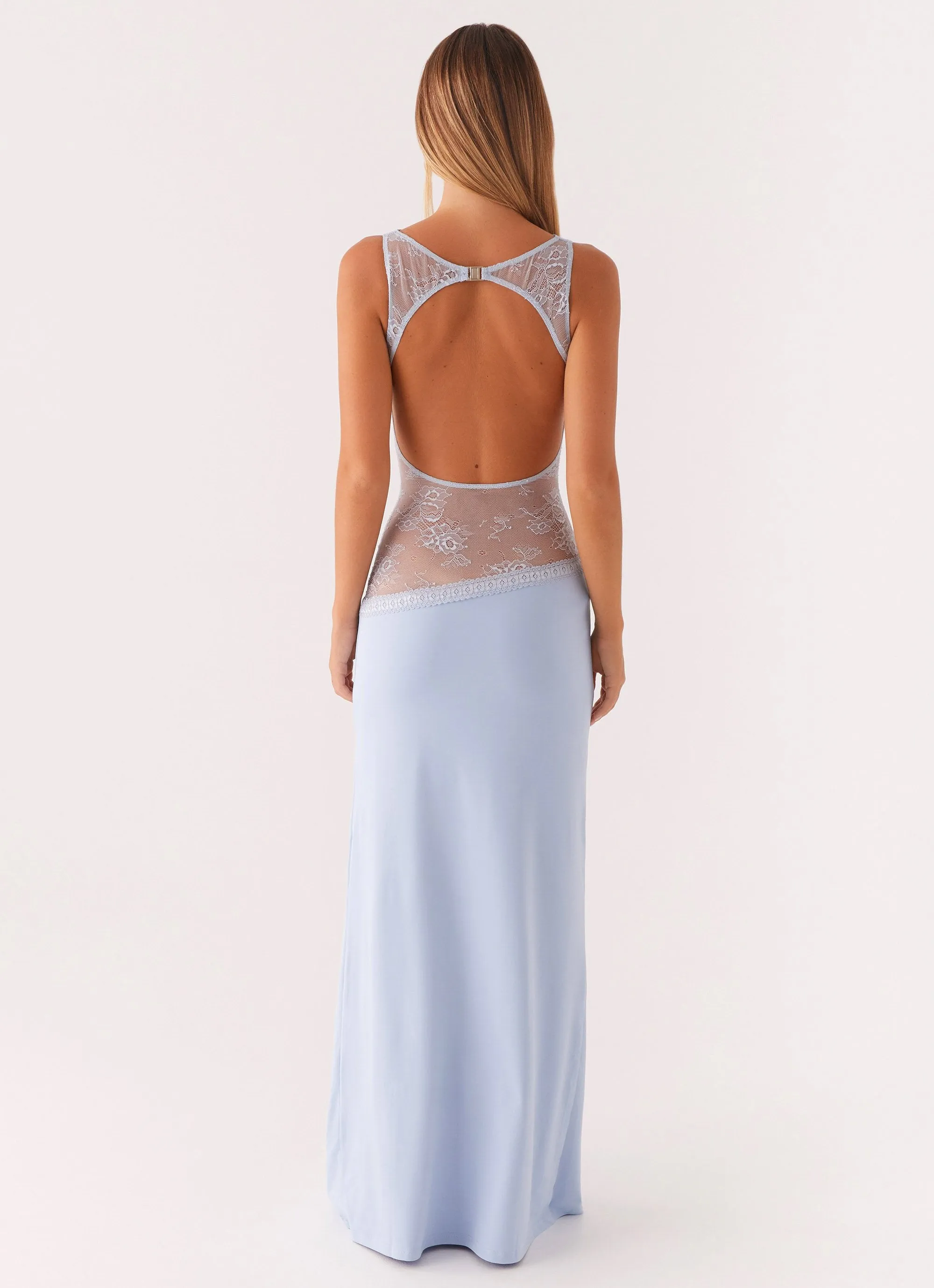 Lucinda Maxi Dress - Blue sold by Peppermayo product image thumbnail 4