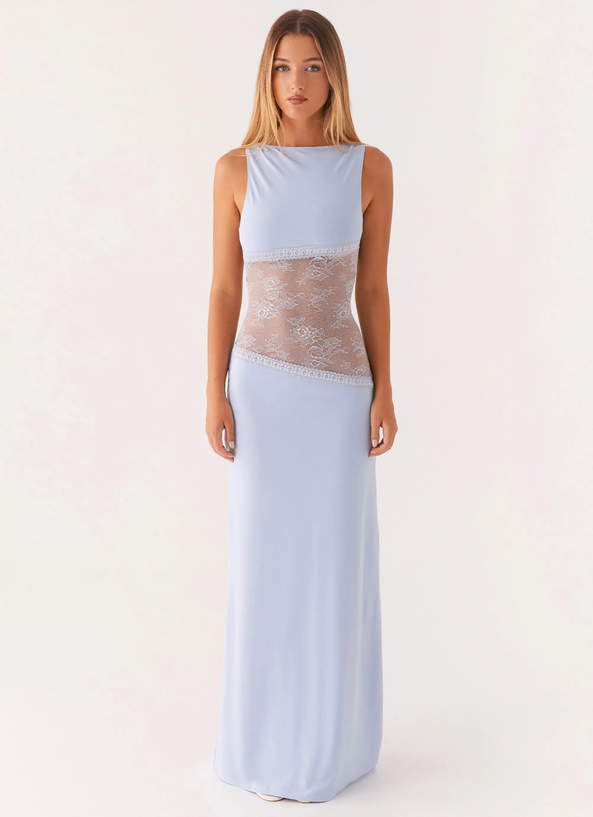 Lucinda Maxi Dress - Blue sold by Peppermayo product image thumbnail 2