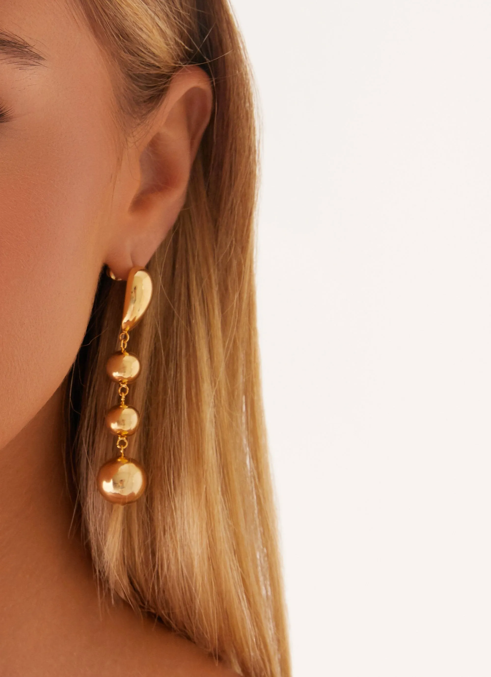 Rising Earrings - Gold sold by Peppermayo product image thumbnail 4