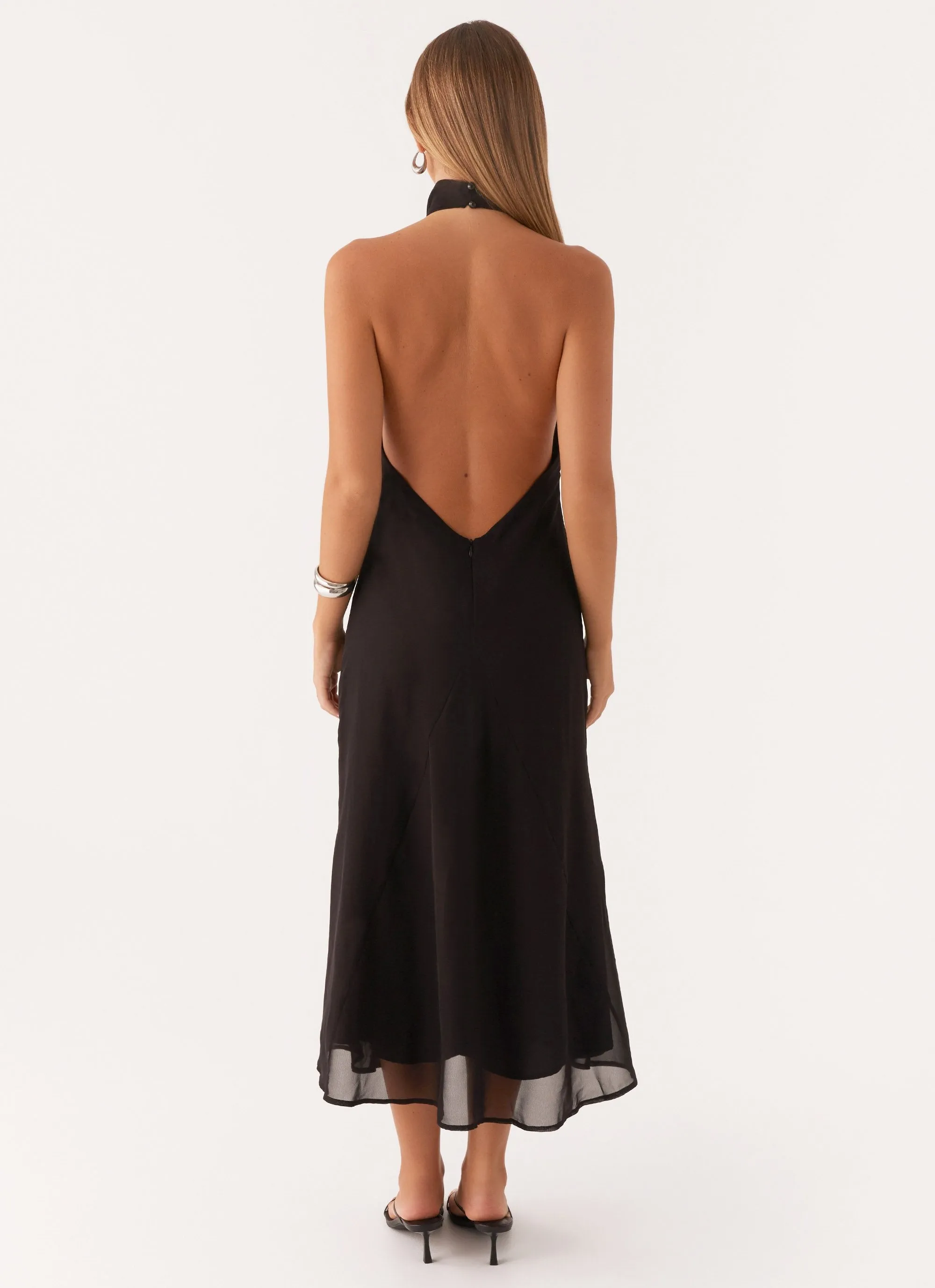 Emmalyn Midi Dress - Black sold by Peppermayo product image thumbnail 4