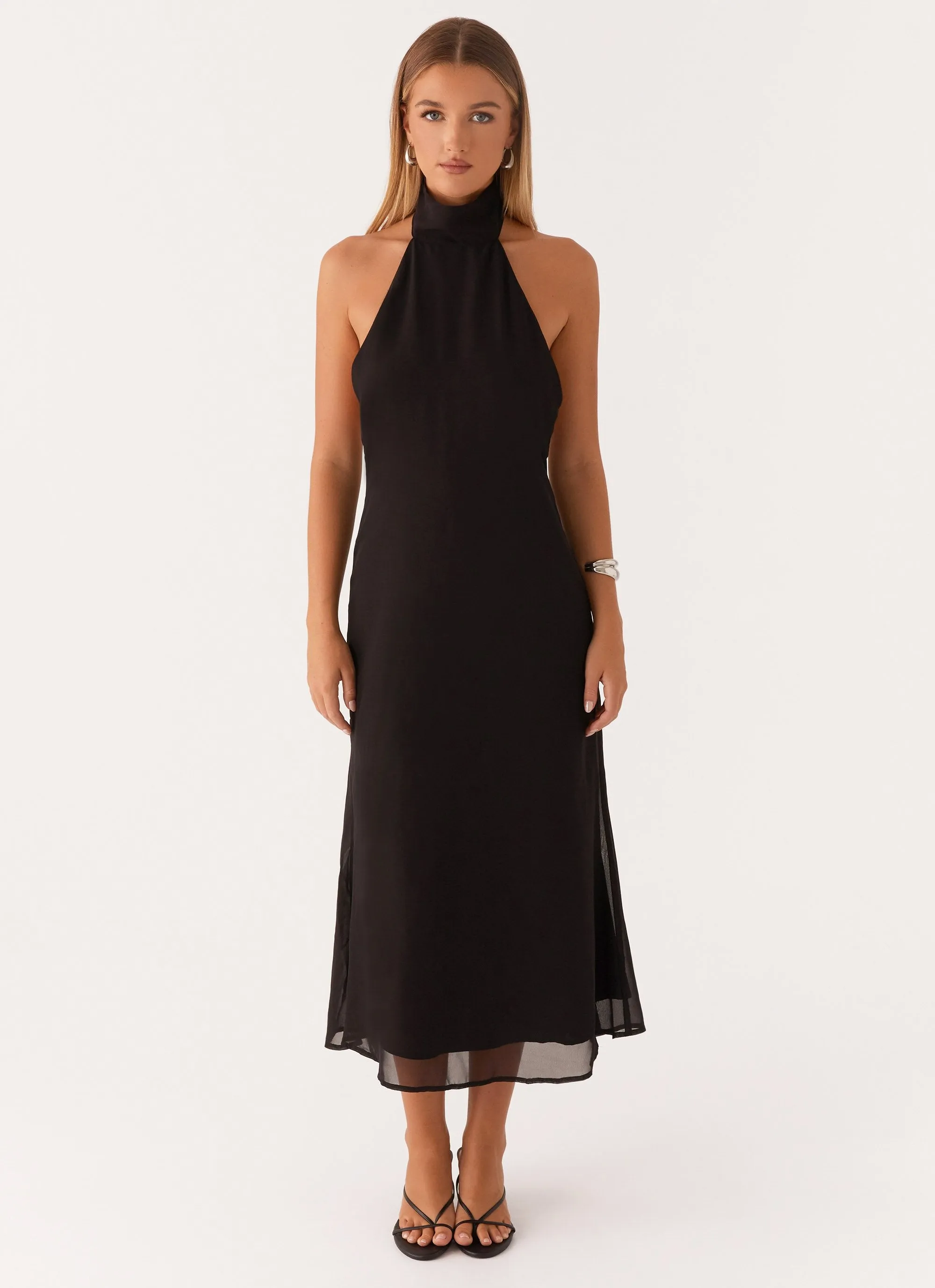 Emmalyn Midi Dress - Black sold by Peppermayo product image thumbnail 2