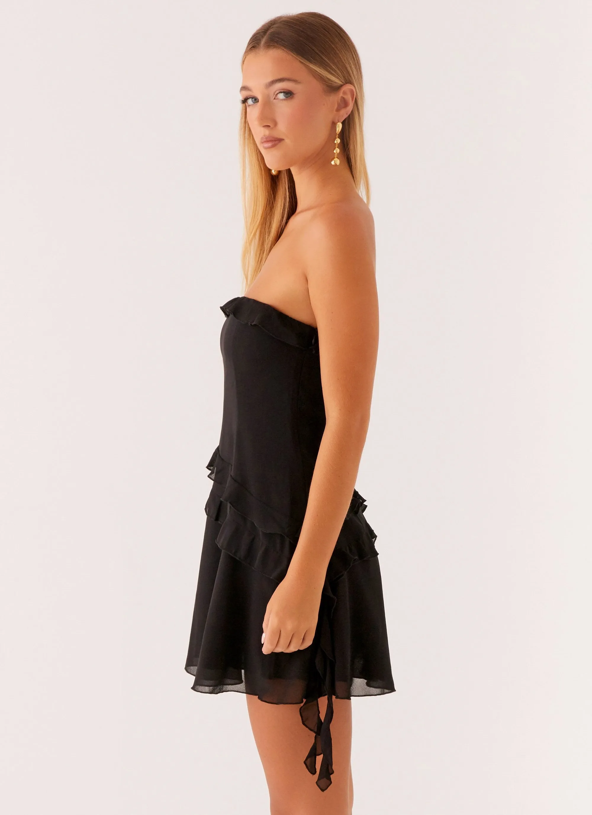 Brodie Mini Dress - Black sold by Peppermayo product image thumbnail 3