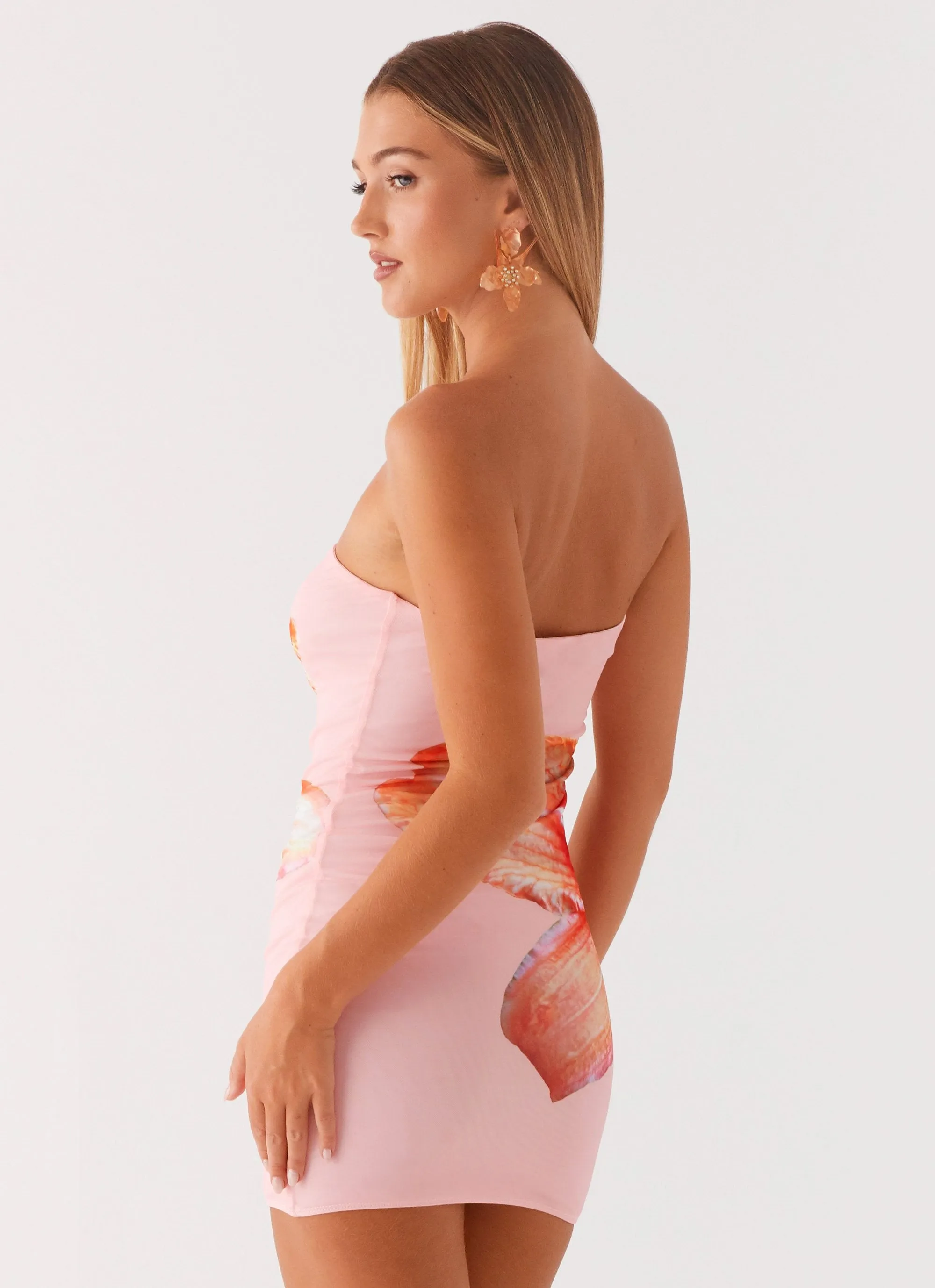 Full Bloom Mini Dress - Pink sold by Peppermayo product image thumbnail 5