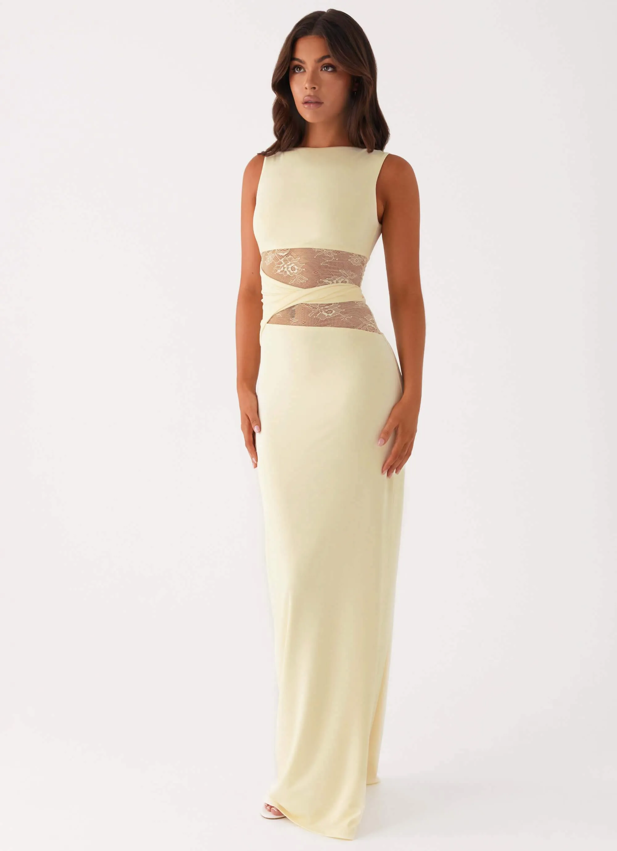 Karma Maxi Dress - Yellow sold by Peppermayo product image thumbnail 4