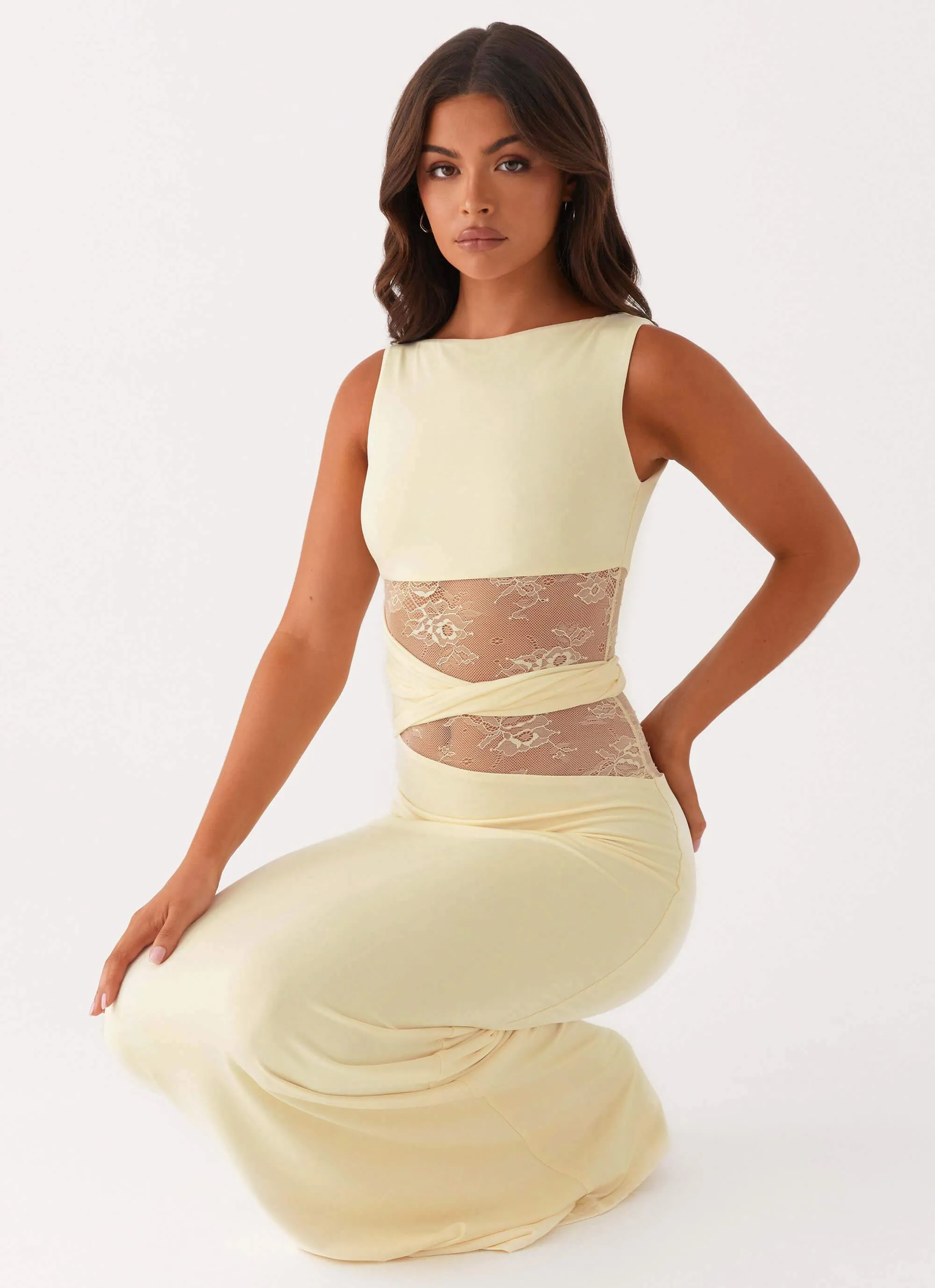 Karma Maxi Dress - Yellow sold by Peppermayo product image thumbnail 5