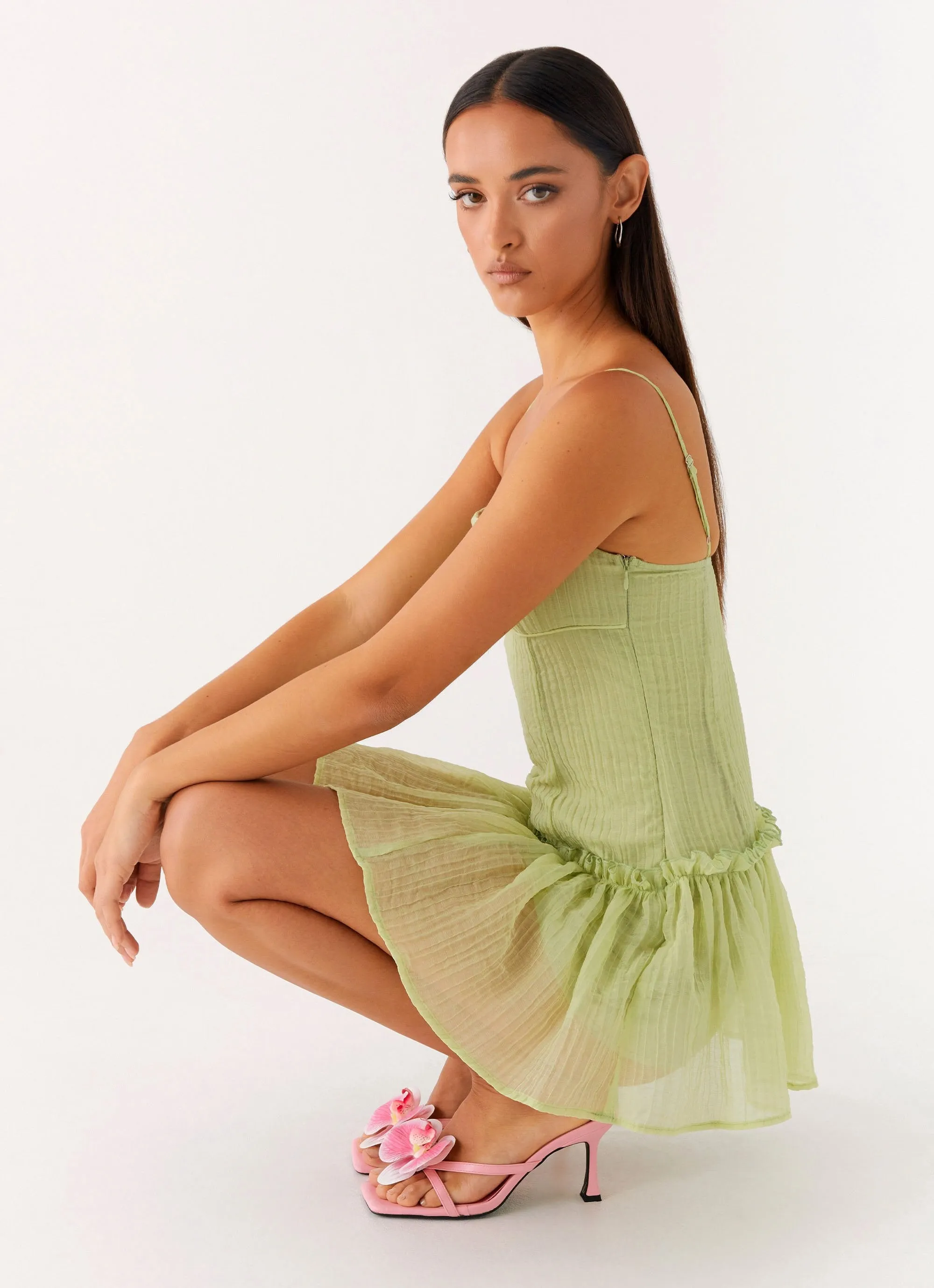 Bambini Mini Dress - Green sold by Peppermayo product image thumbnail 5