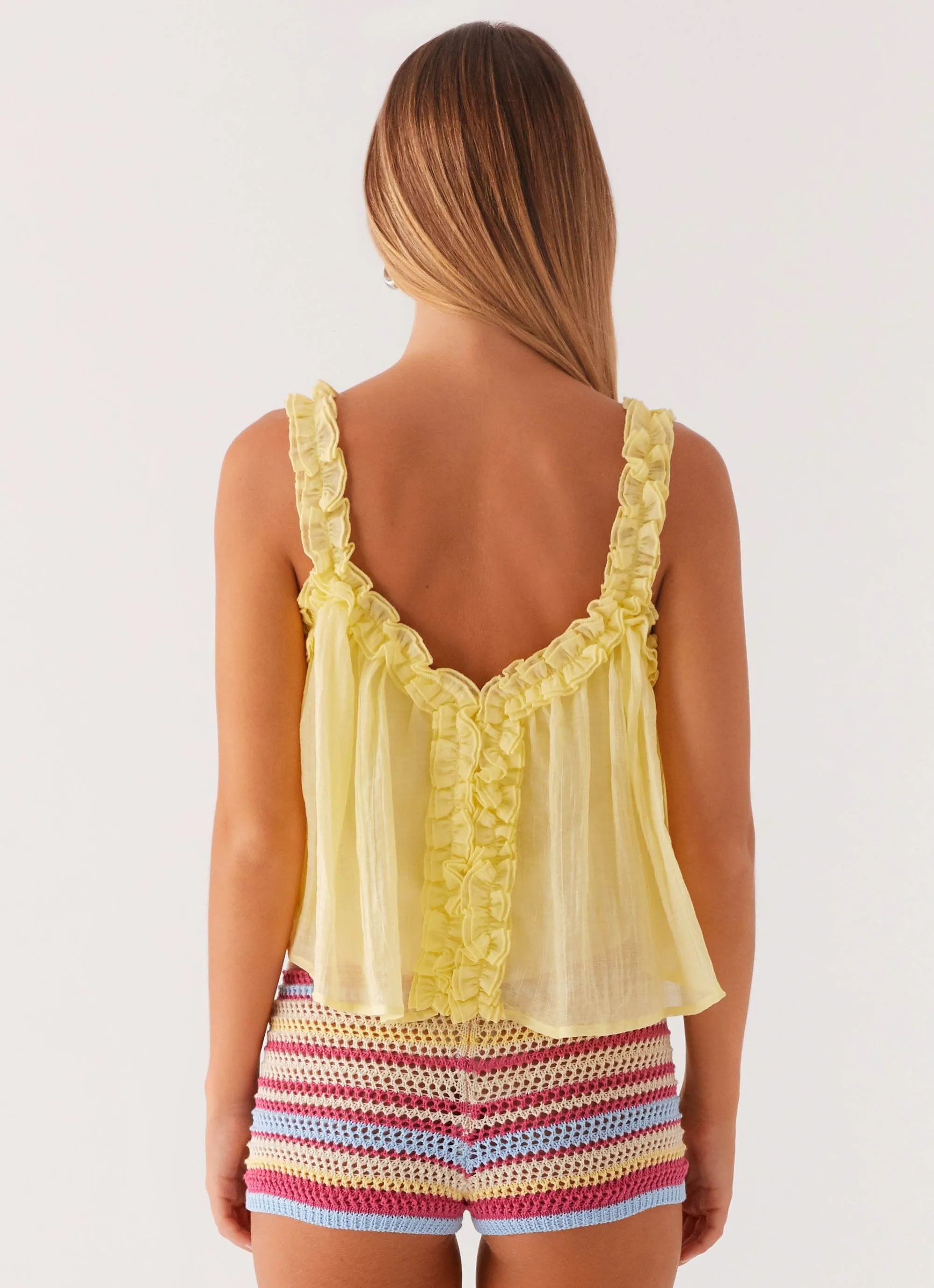 Aimee Top - Yellow sold by Peppermayo product image thumbnail 4