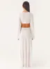 Coastal Maxi Dress - White sold by Peppermayo