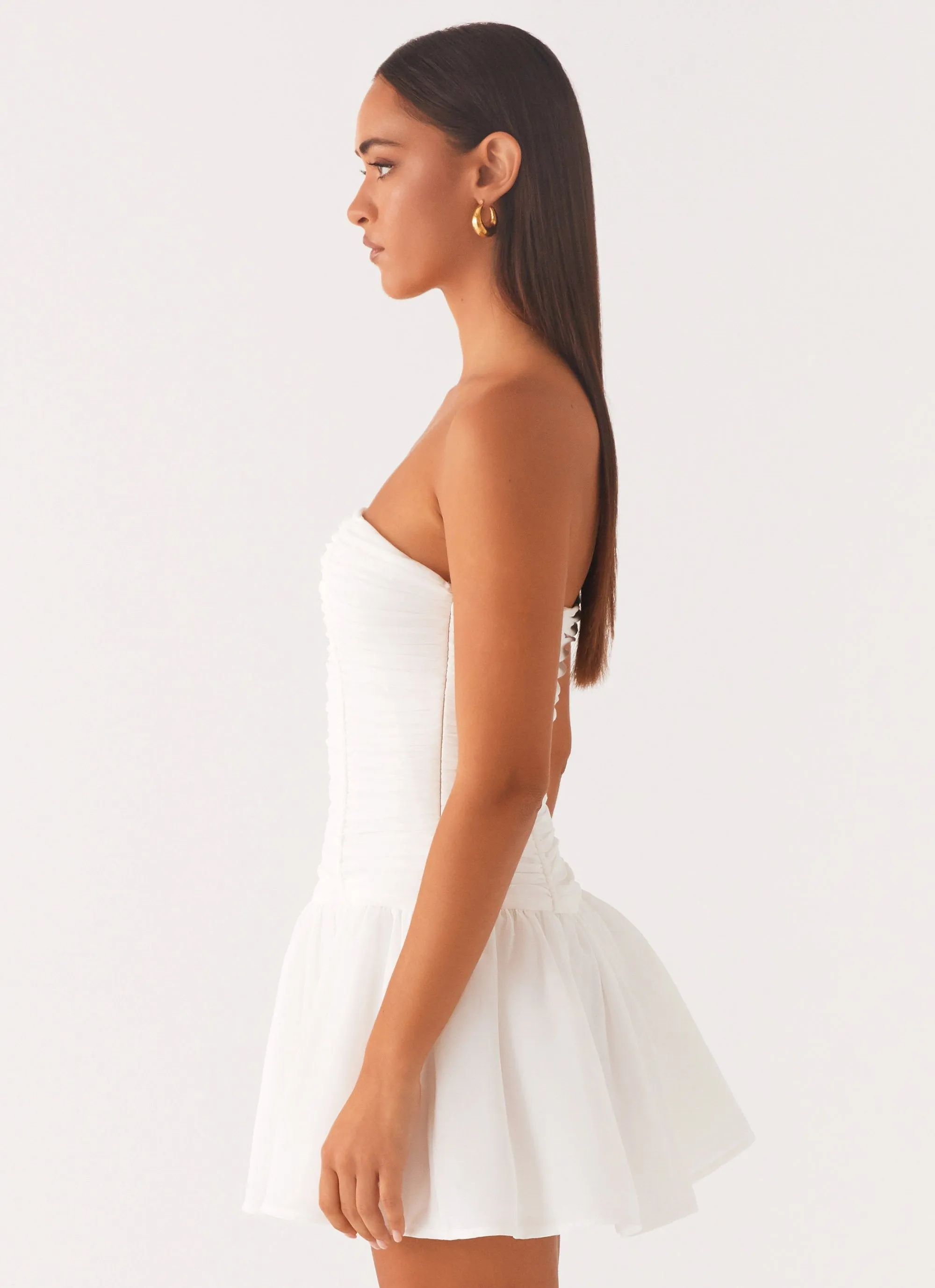 Meadow Dreams Mini Dress - White sold by Peppermayo product image thumbnail 3