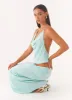 Another Life Halter Top - Pale Blue sold by Peppermayo
