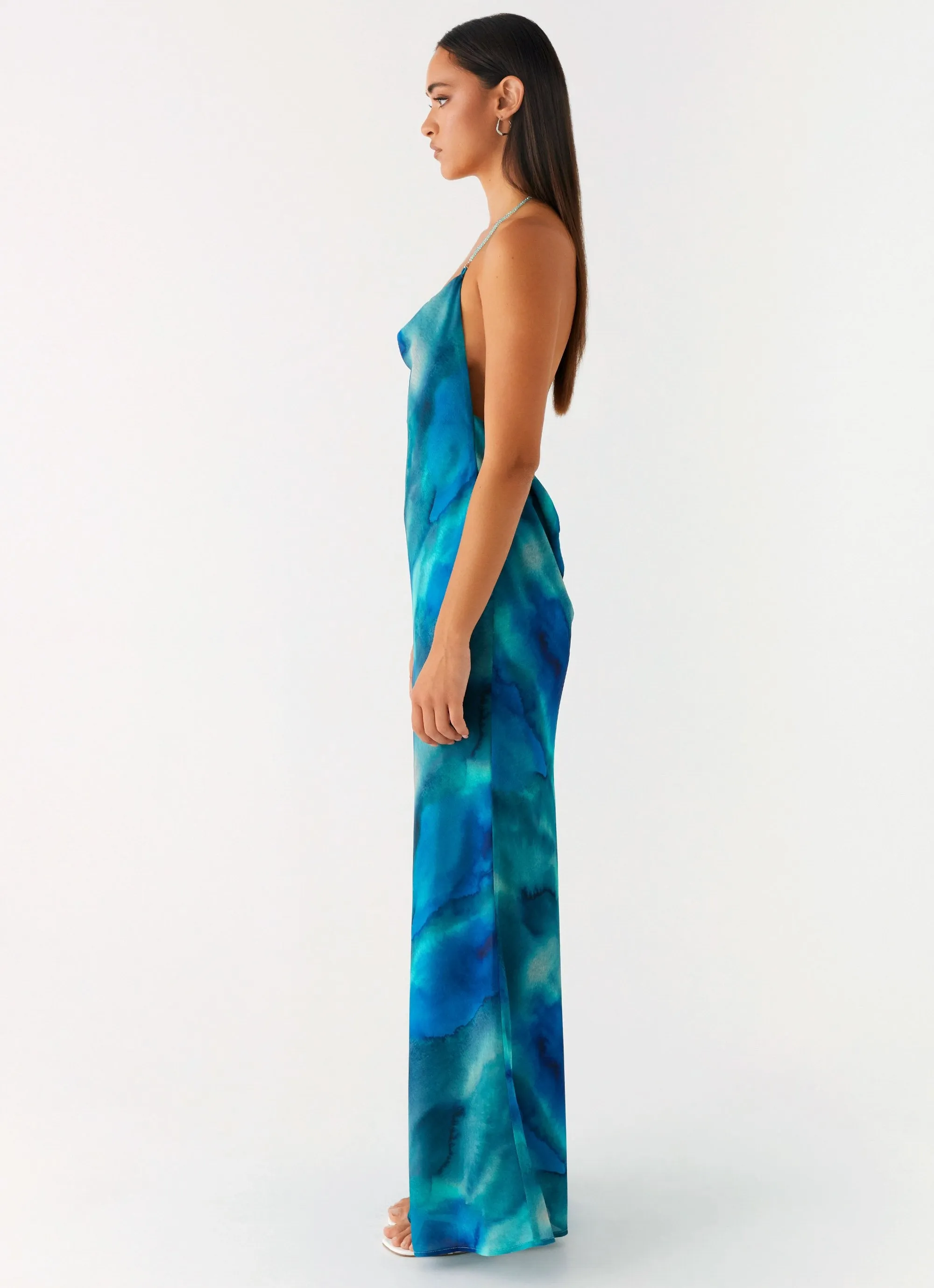 Journey Maxi Dress - Blue Tie Dye sold by Peppermayo product image thumbnail 4
