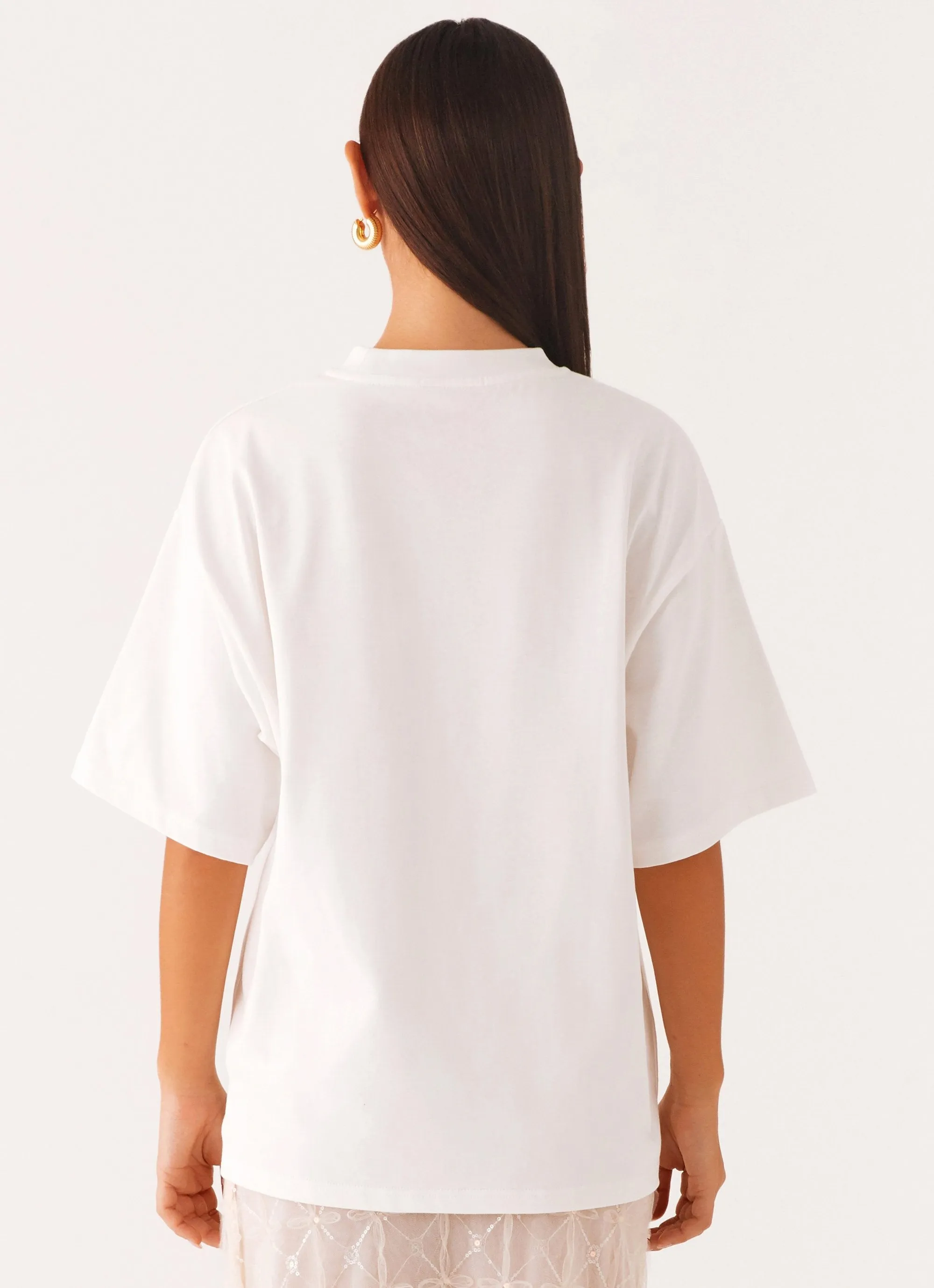 Born To Have Fun Oversized Graphic Tee - Blue Shell sold by Peppermayo product image thumbnail 4