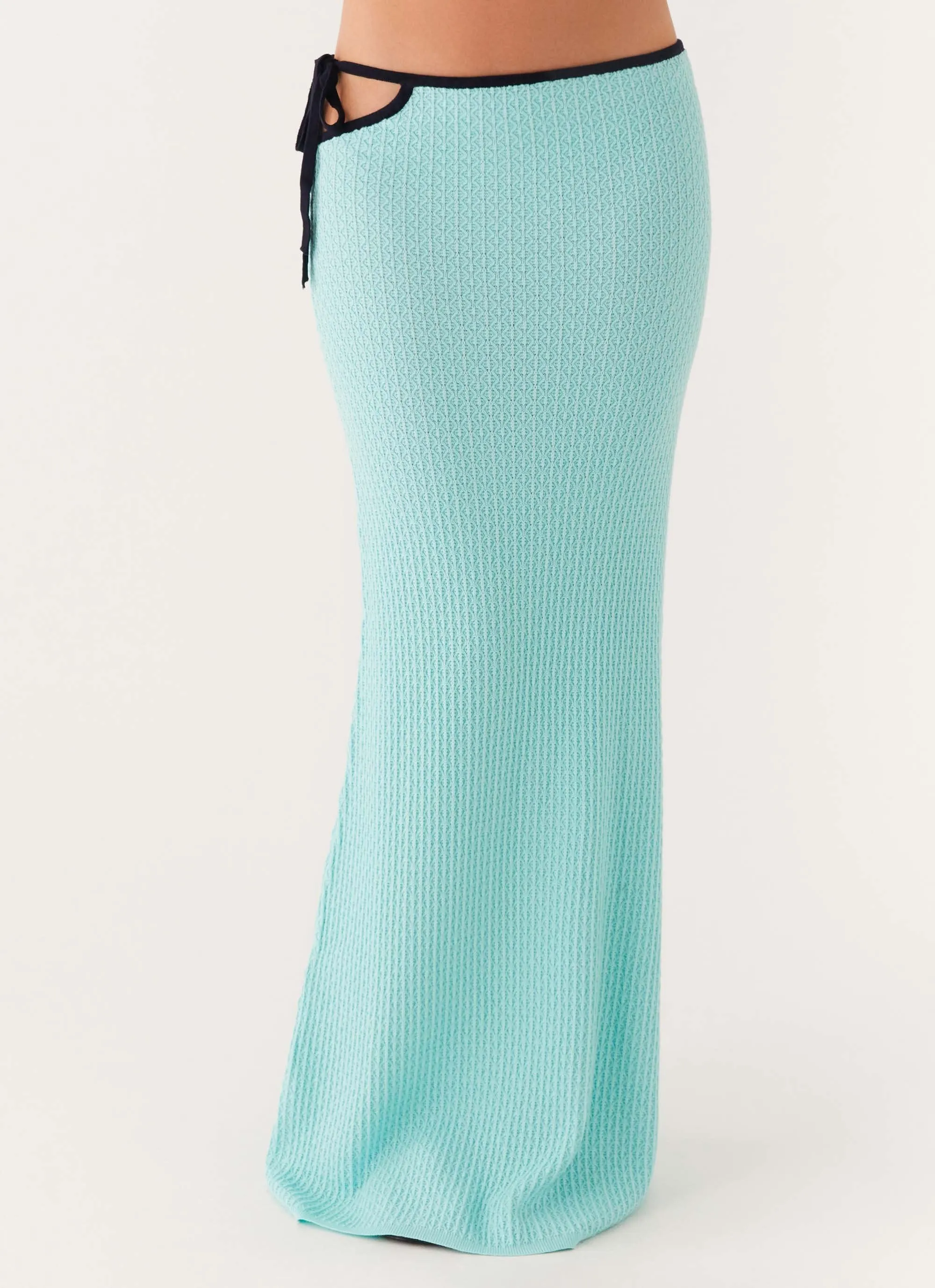 Cameron Crochet Maxi Skirt - Pale Blue sold by Peppermayo product image thumbnail 4