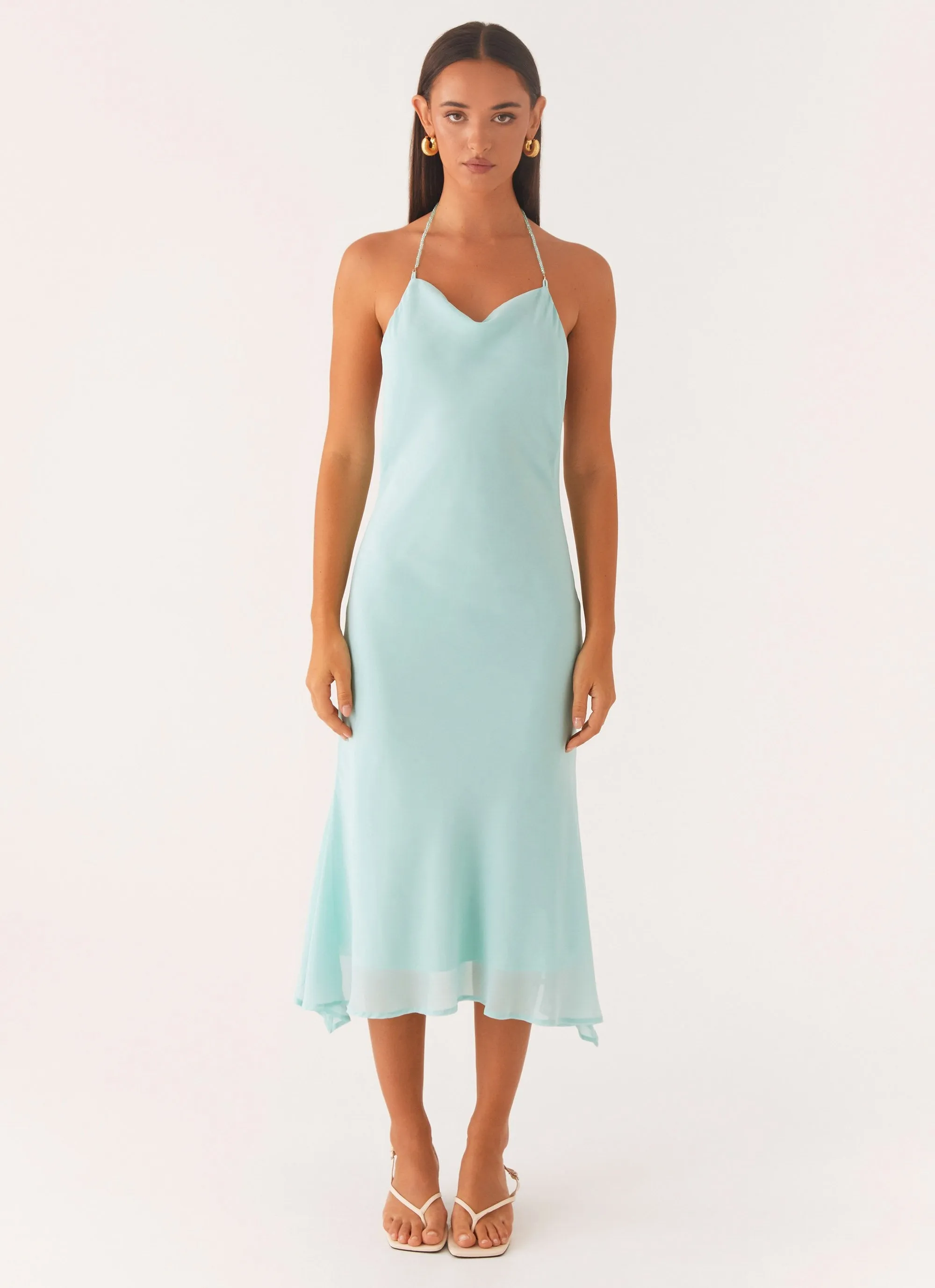 Deep Dive Midi Dress - Pale Blue sold by Peppermayo product image thumbnail 2