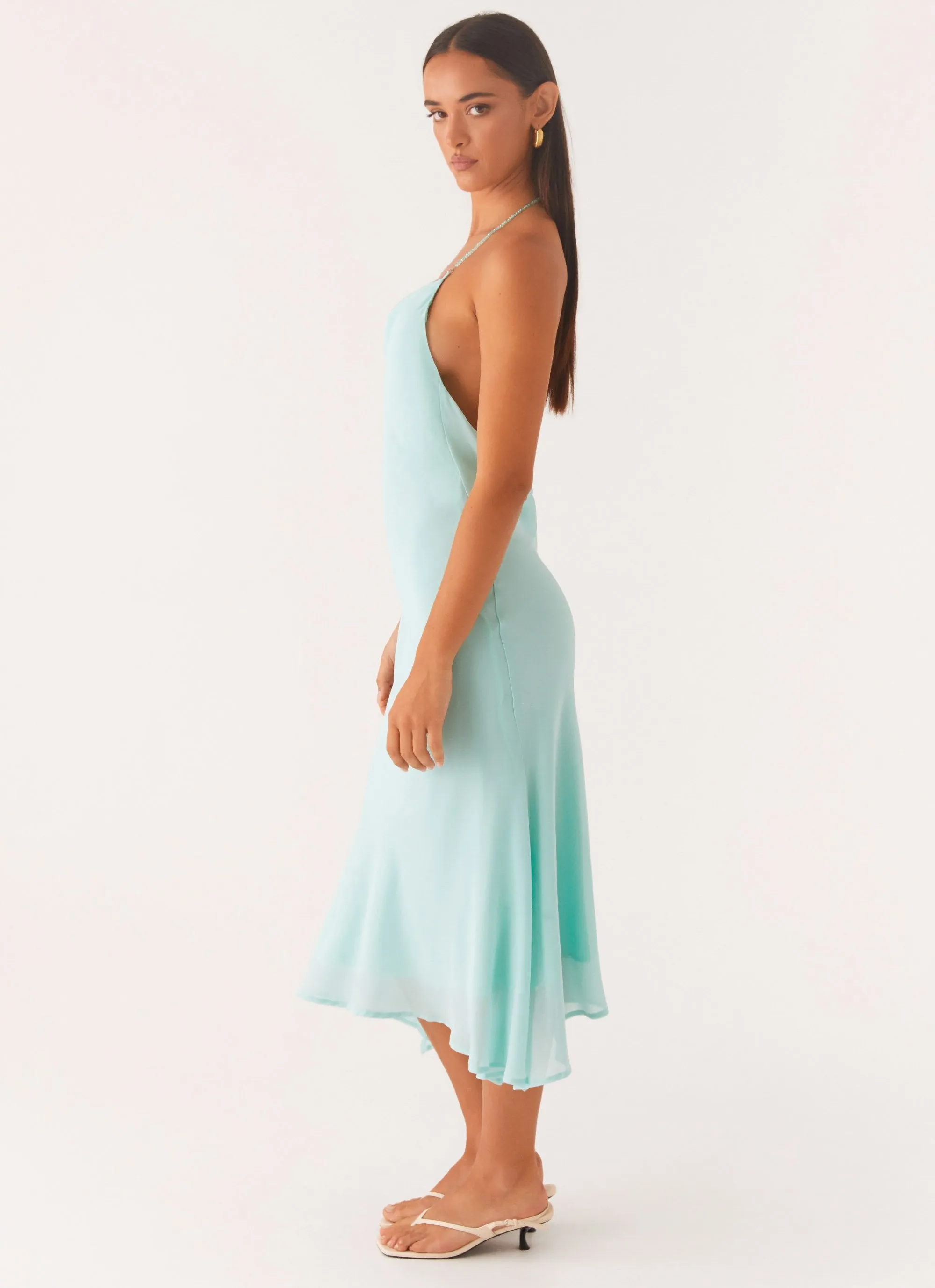 Deep Dive Midi Dress - Pale Blue sold by Peppermayo product image thumbnail 3