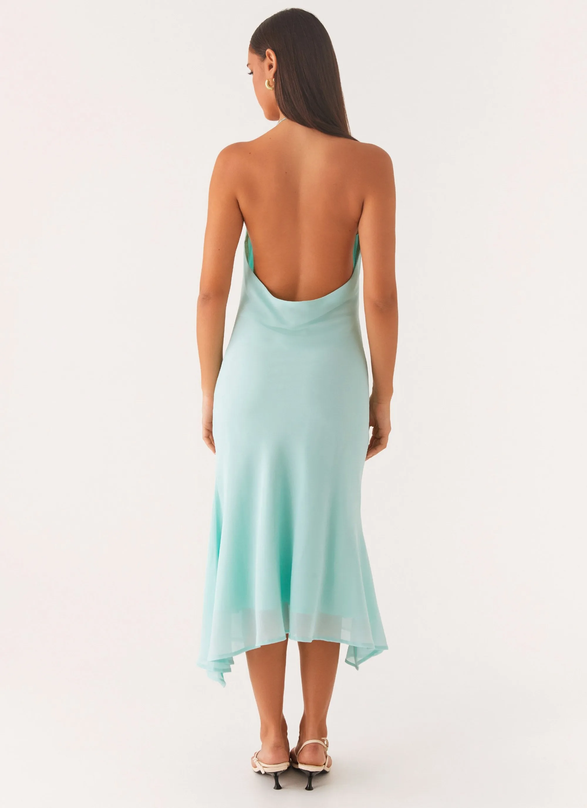 Deep Dive Midi Dress - Pale Blue sold by Peppermayo product image thumbnail 4