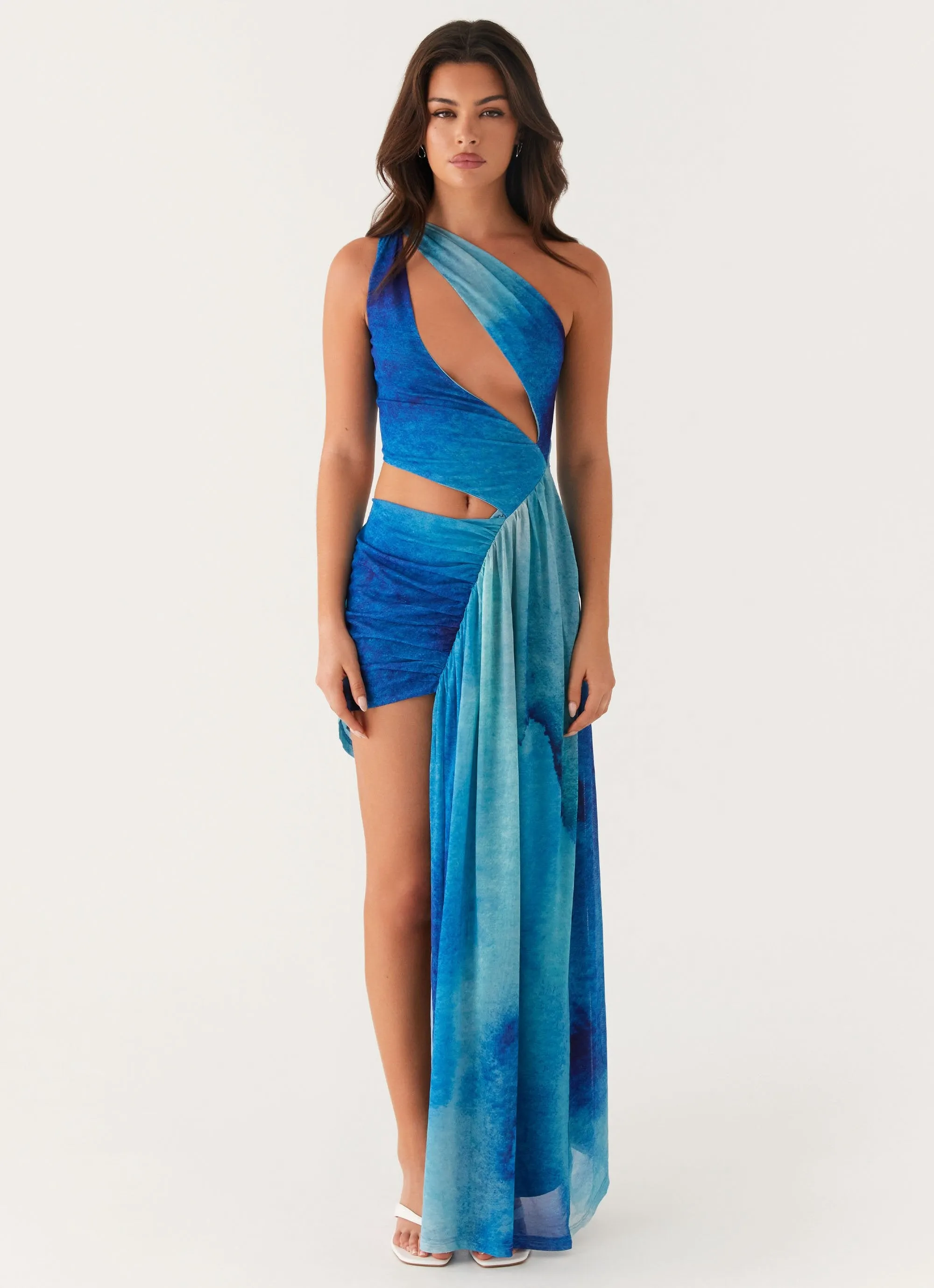Blinded Maxi Dress - Blue Tie Dye sold by Peppermayo product image thumbnail 2