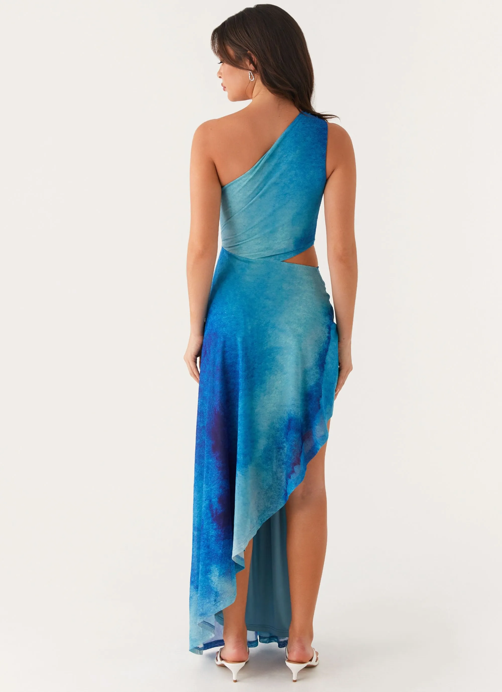 Blinded Maxi Dress - Blue Tie Dye sold by Peppermayo product image thumbnail 4
