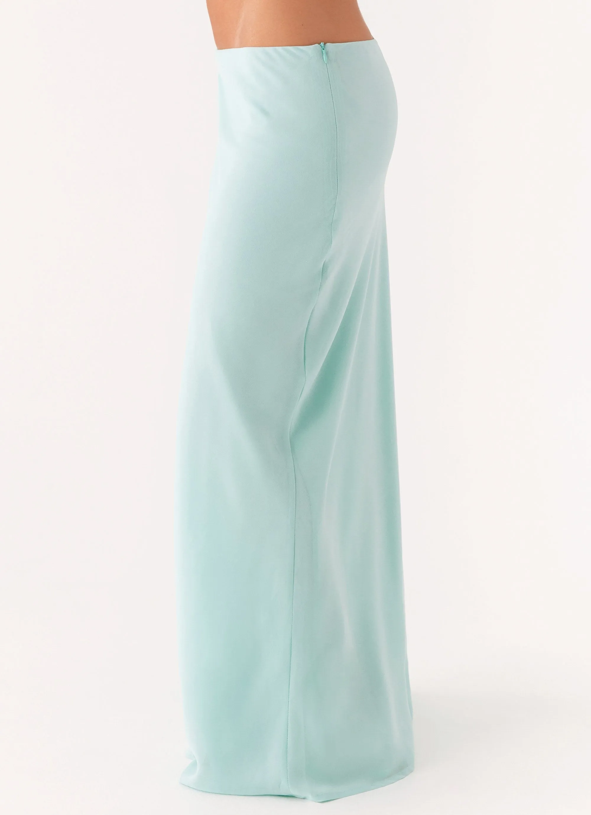 Another Life Chiffon Maxi Skirt - Pale Blue sold by Peppermayo product image thumbnail 3