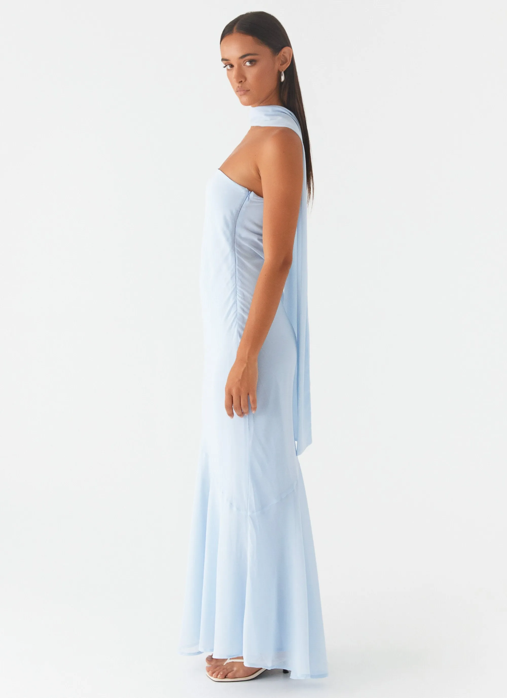 Under The Pagoda Maxi Dress - Blue sold by Peppermayo product image thumbnail 3