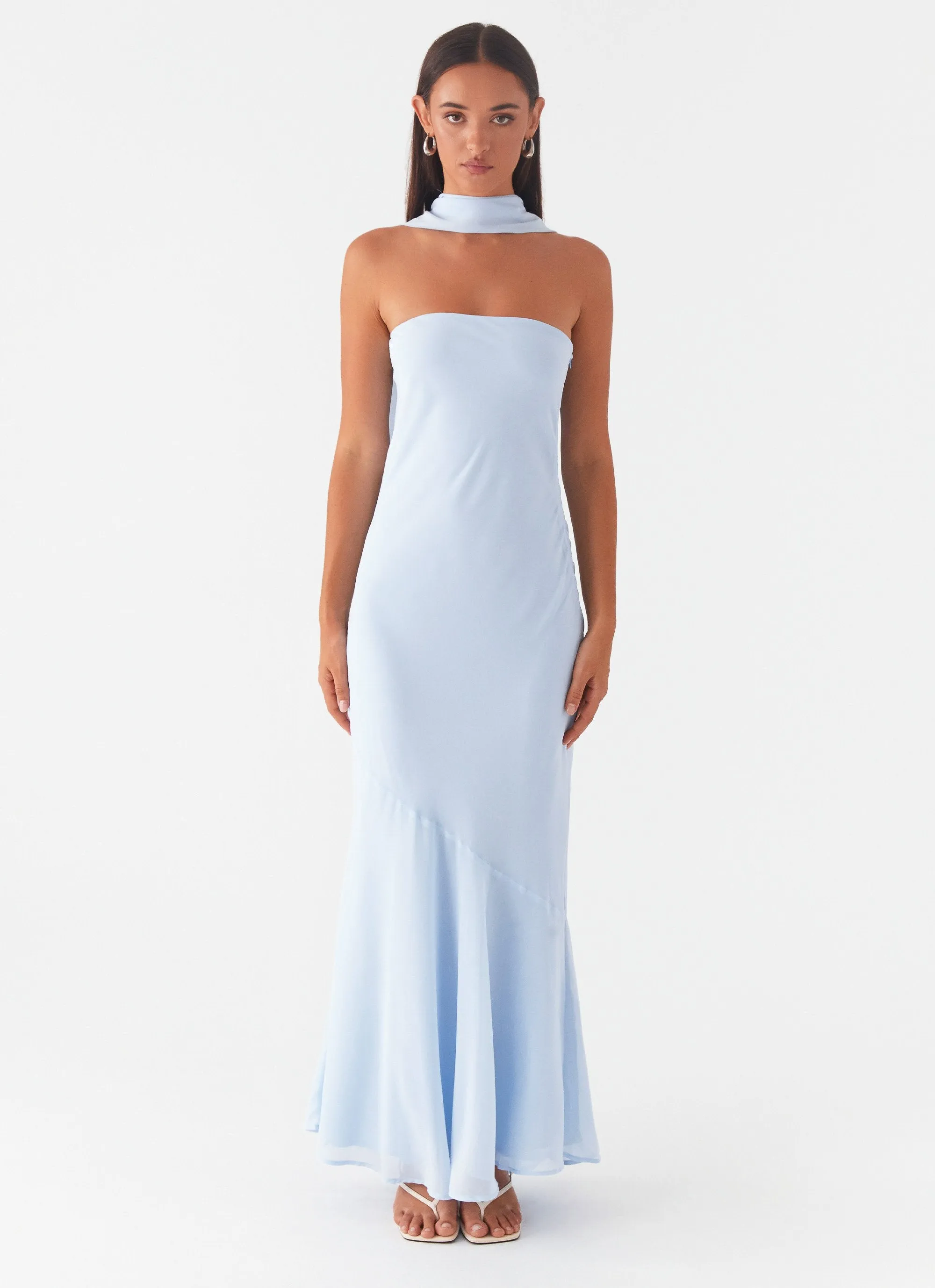Under The Pagoda Maxi Dress - Blue sold by Peppermayo product image thumbnail 2