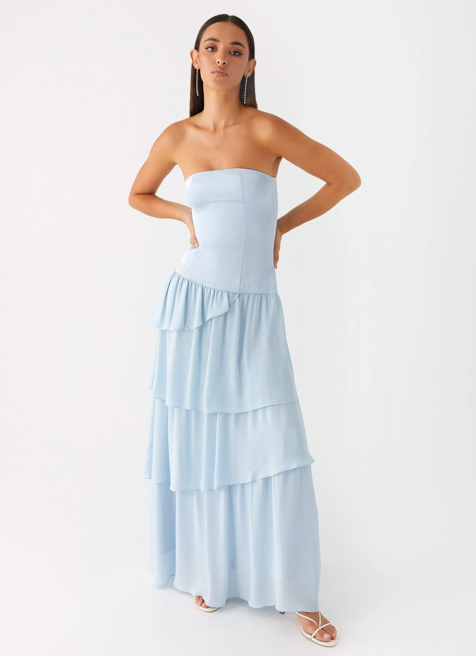 Our Story Maxi Dress - Pastel Blue sold by Peppermayo product image thumbnail 5