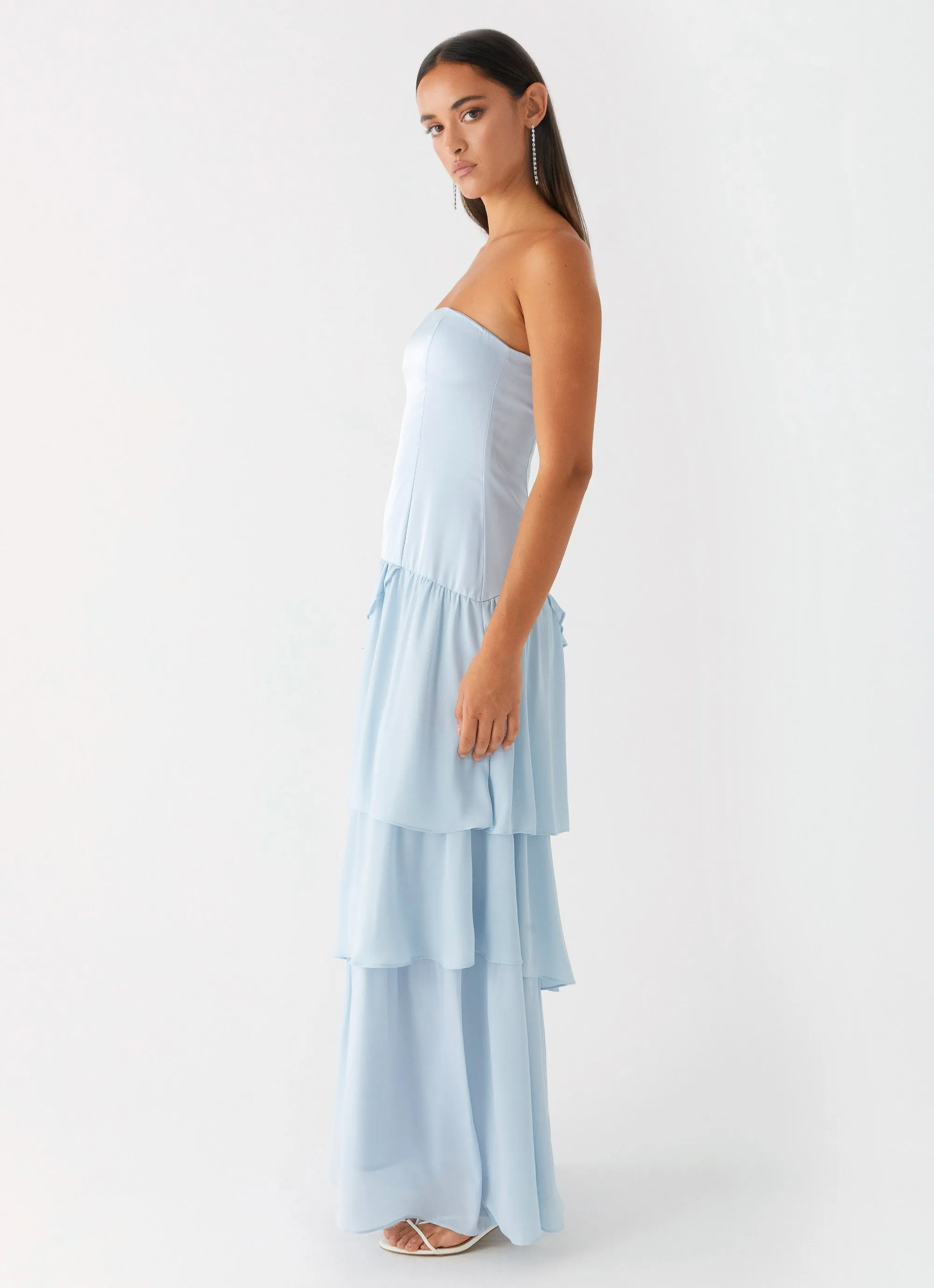 Our Story Maxi Dress - Pastel Blue sold by Peppermayo product image thumbnail 3