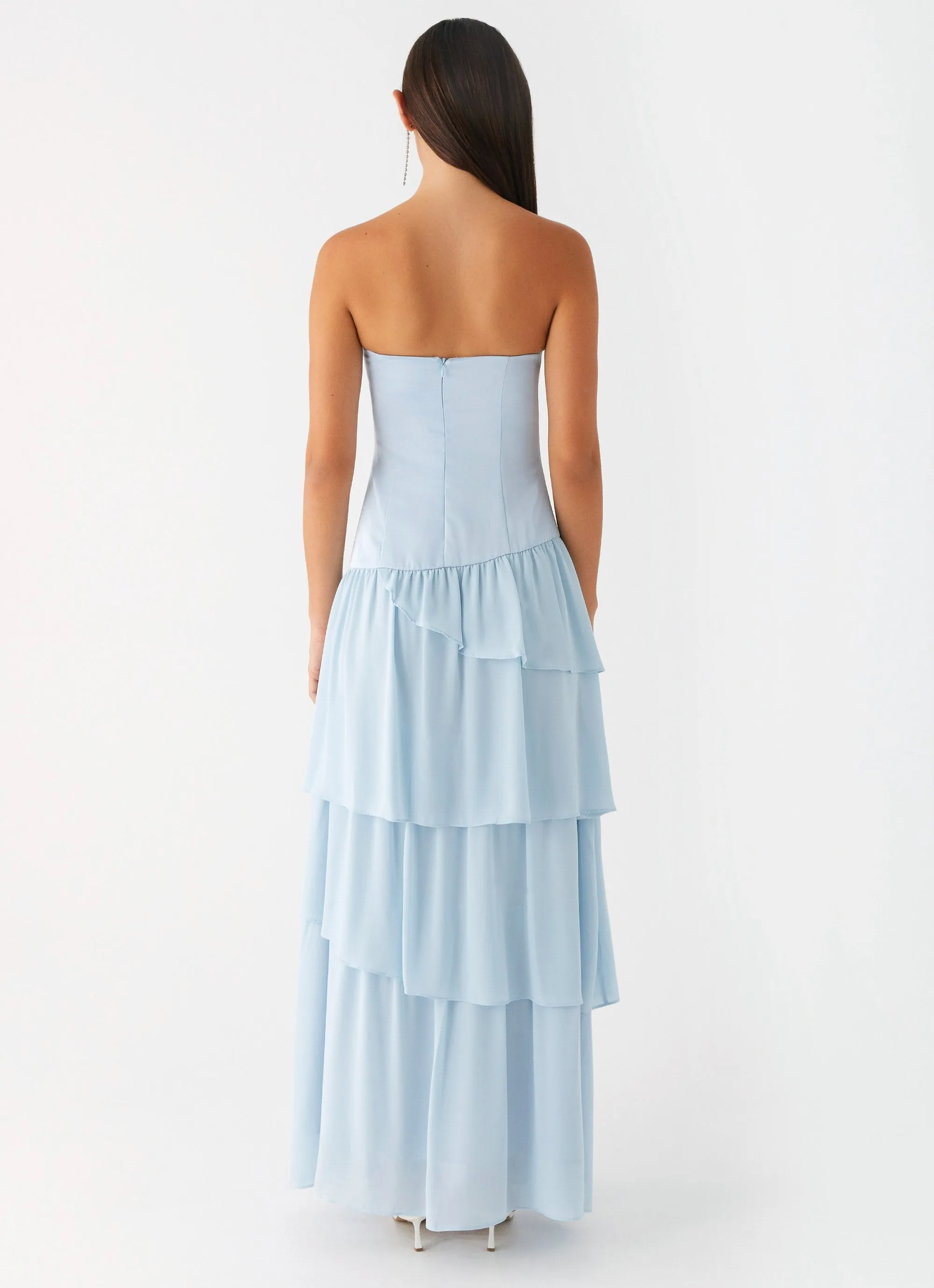 Our Story Maxi Dress - Pastel Blue sold by Peppermayo product image thumbnail 4