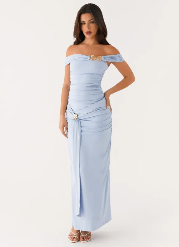 Majorly Maxi Dress - Blue sold by Peppermayo
