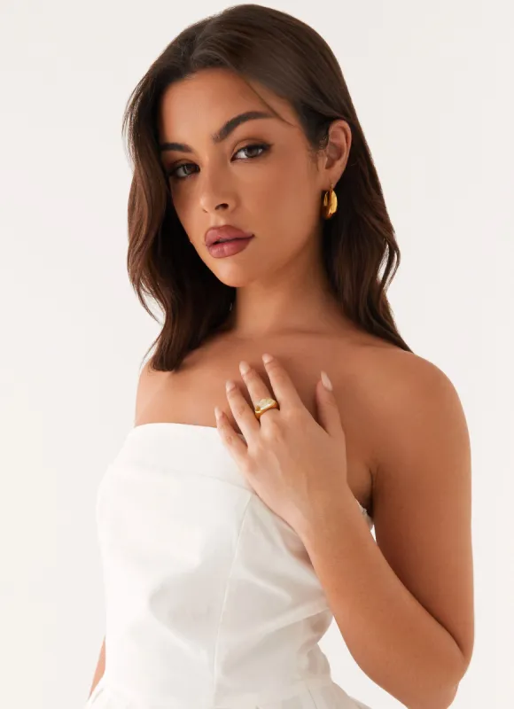 India Ring - Gold sold by Peppermayo