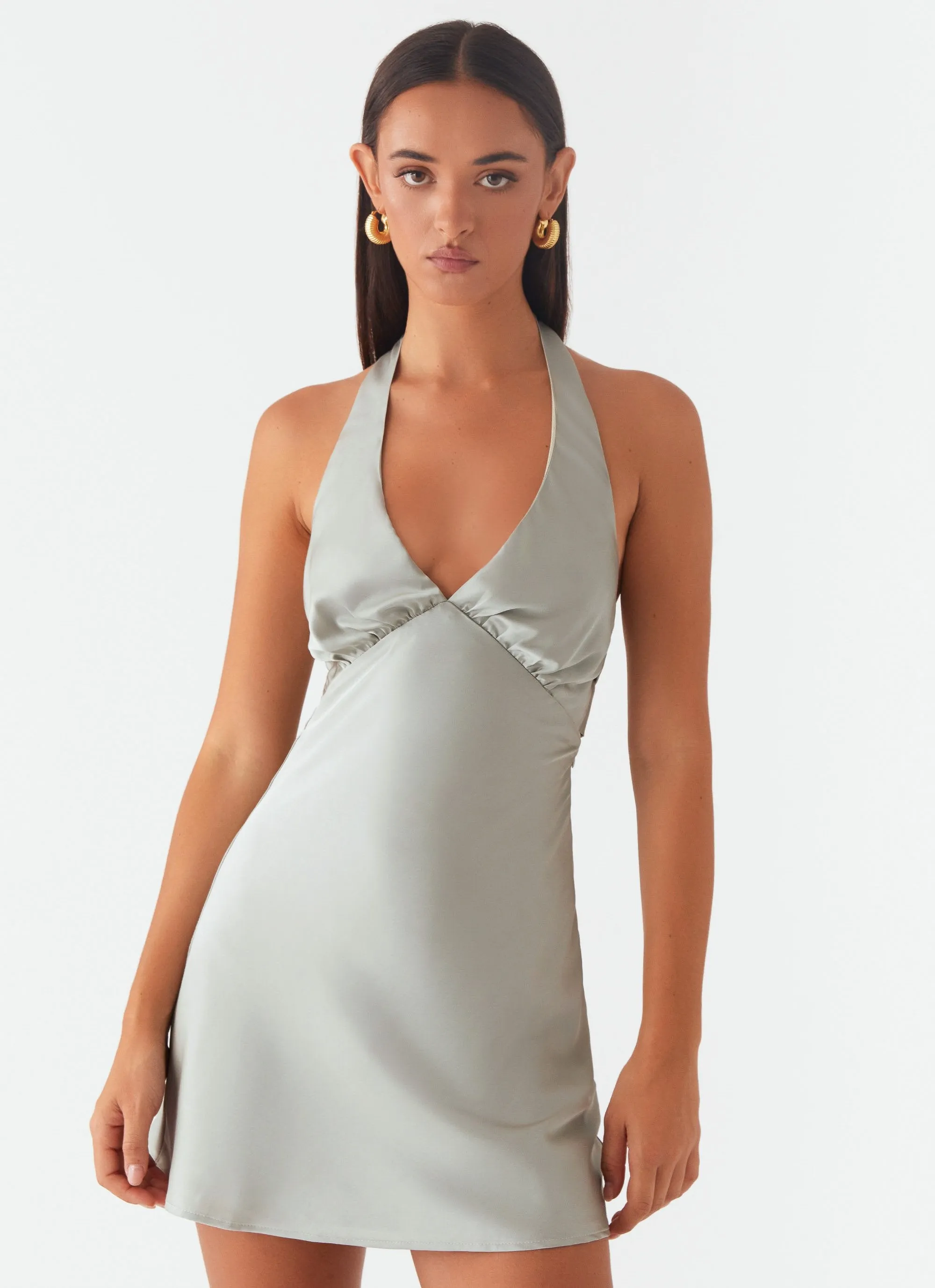 Heavy Hearted Mini Dress - Sage sold by Peppermayo product image thumbnail 2