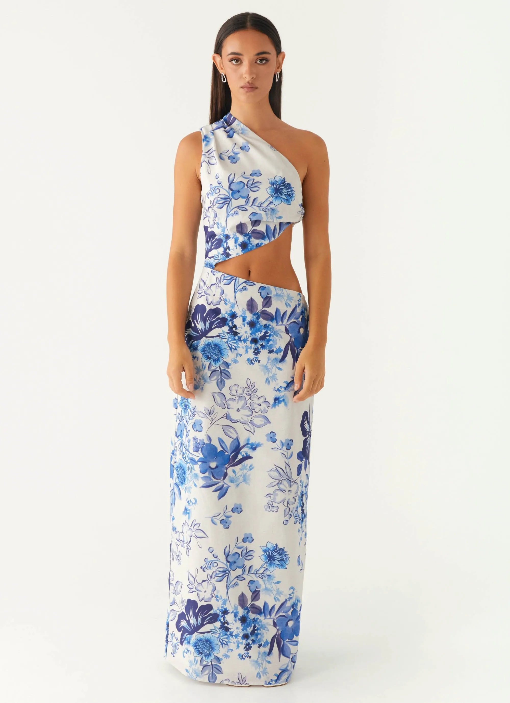 All Summer Long Maxi Dress - Serene Sky Floral sold by Peppermayo product image thumbnail 4