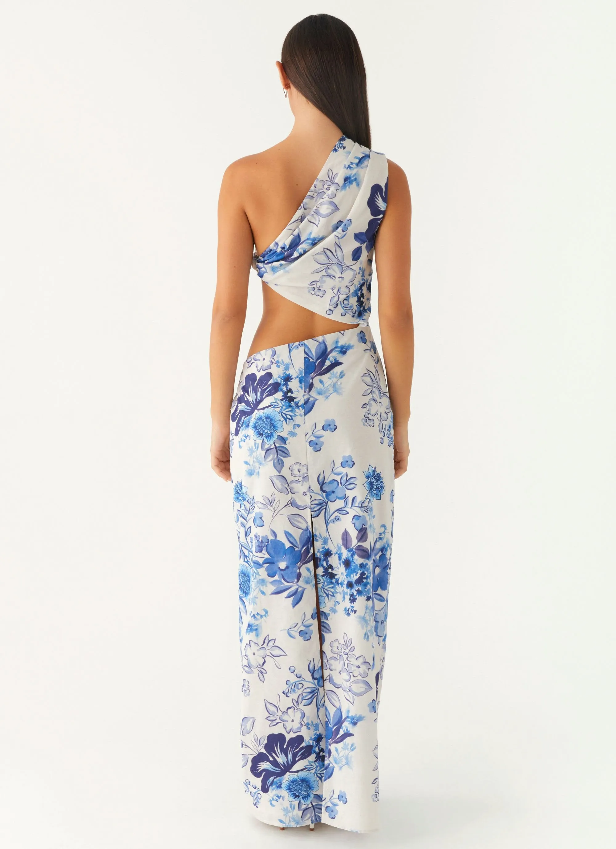 All Summer Long Maxi Dress - Serene Sky Floral sold by Peppermayo product image thumbnail 2