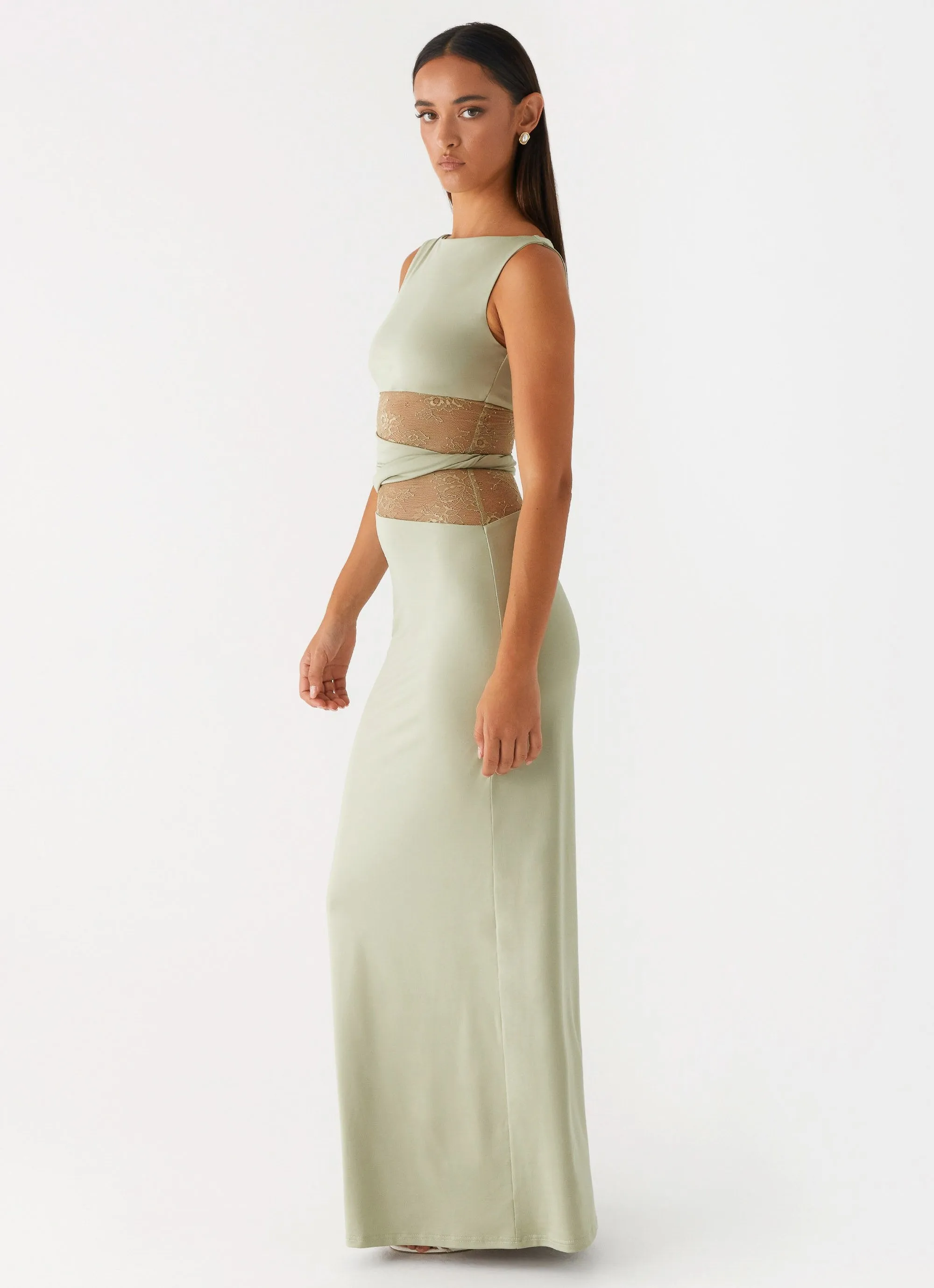 Karma Maxi Dress - Sage sold by Peppermayo product image thumbnail 3