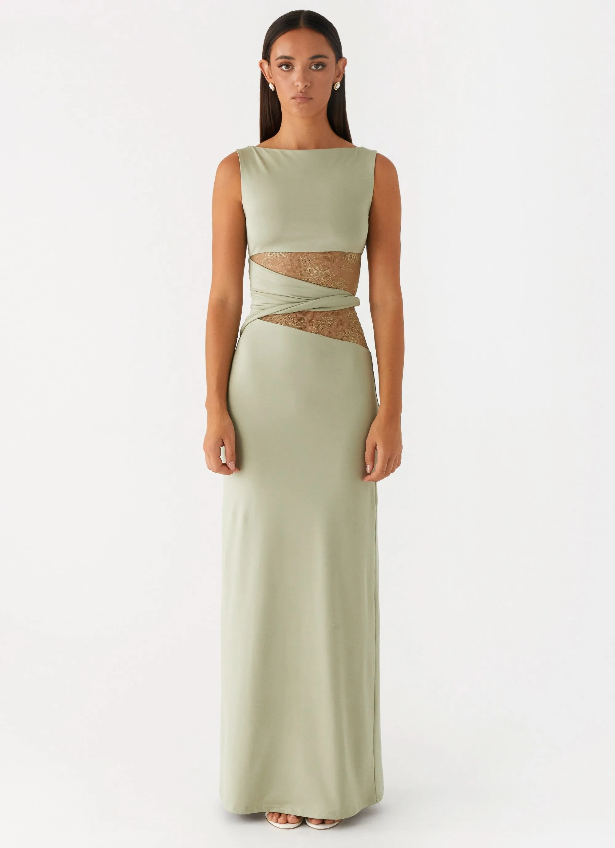 Karma Maxi Dress - Sage sold by Peppermayo product image thumbnail 2