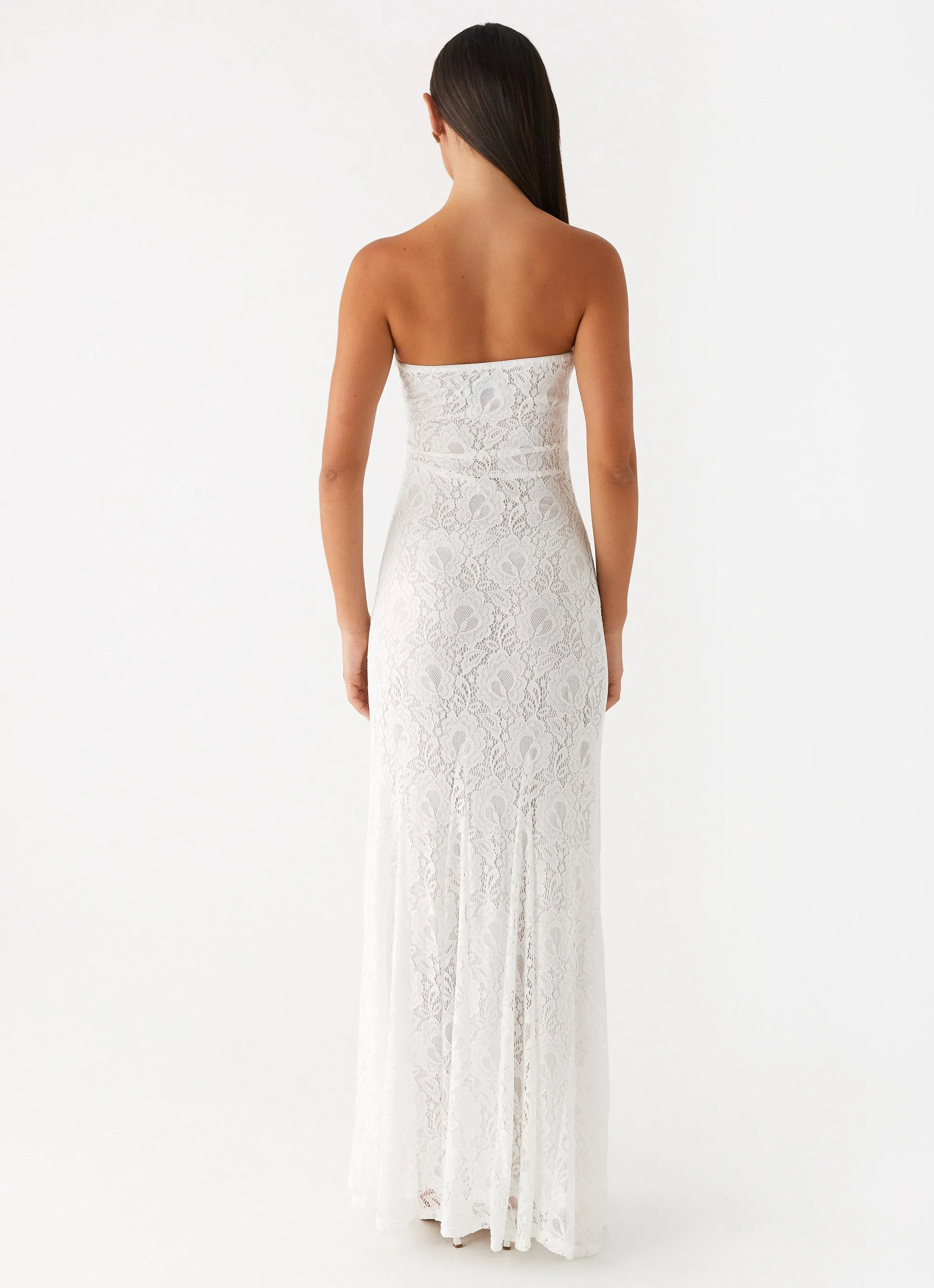 Lolita Lace Maxi Dress - Ivory sold by Peppermayo product image thumbnail 4