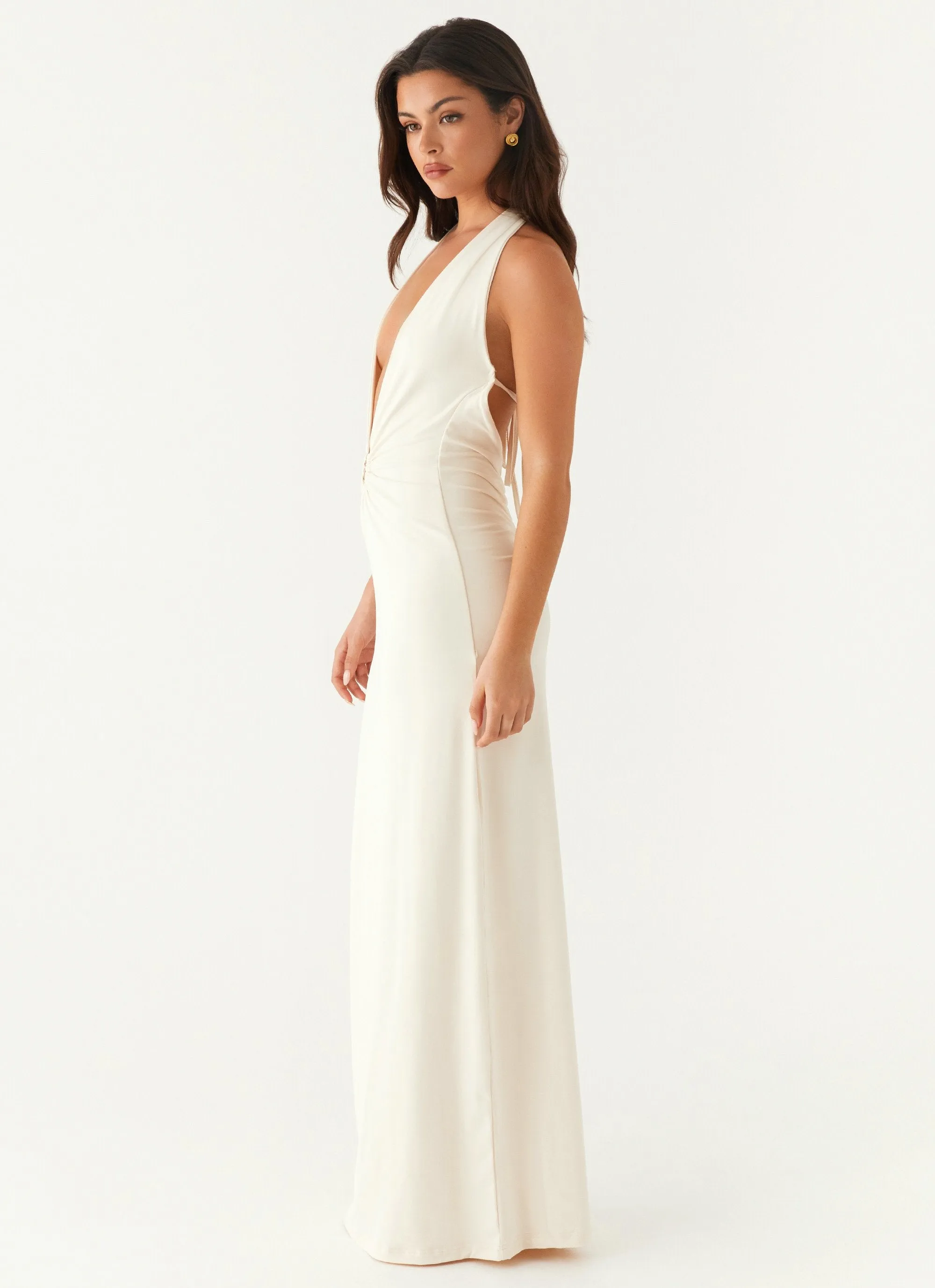 Dominica Maxi Dress - Ivory sold by Peppermayo product image thumbnail 3