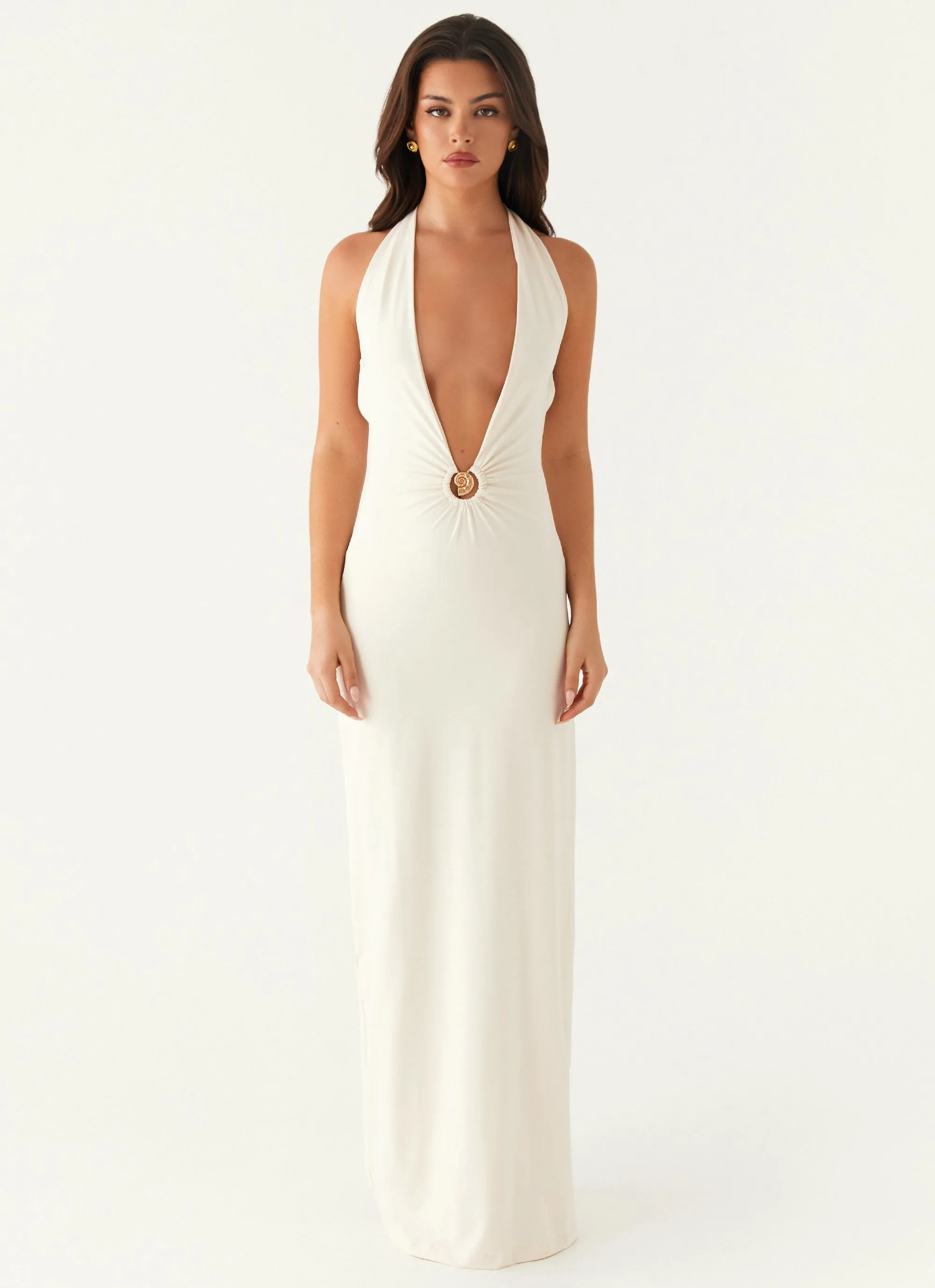 Dominica Maxi Dress - Ivory sold by Peppermayo product image thumbnail 2