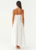 Burleigh Maxi Dress - Ivory sold by Peppermayo