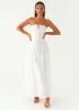 Burleigh Maxi Dress - Ivory sold by Peppermayo