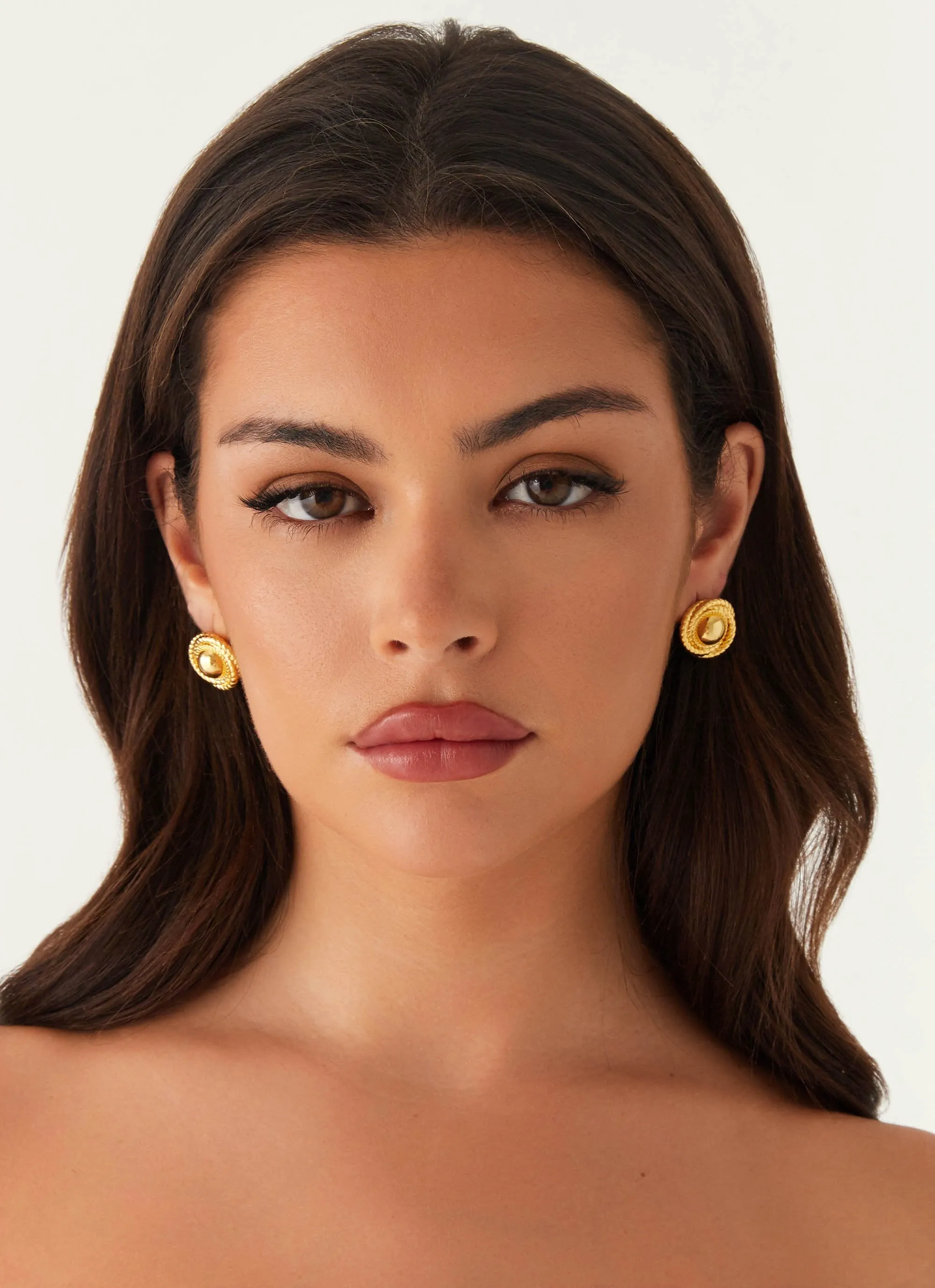 Effie Earrings - Gold sold by Peppermayo product image thumbnail 4