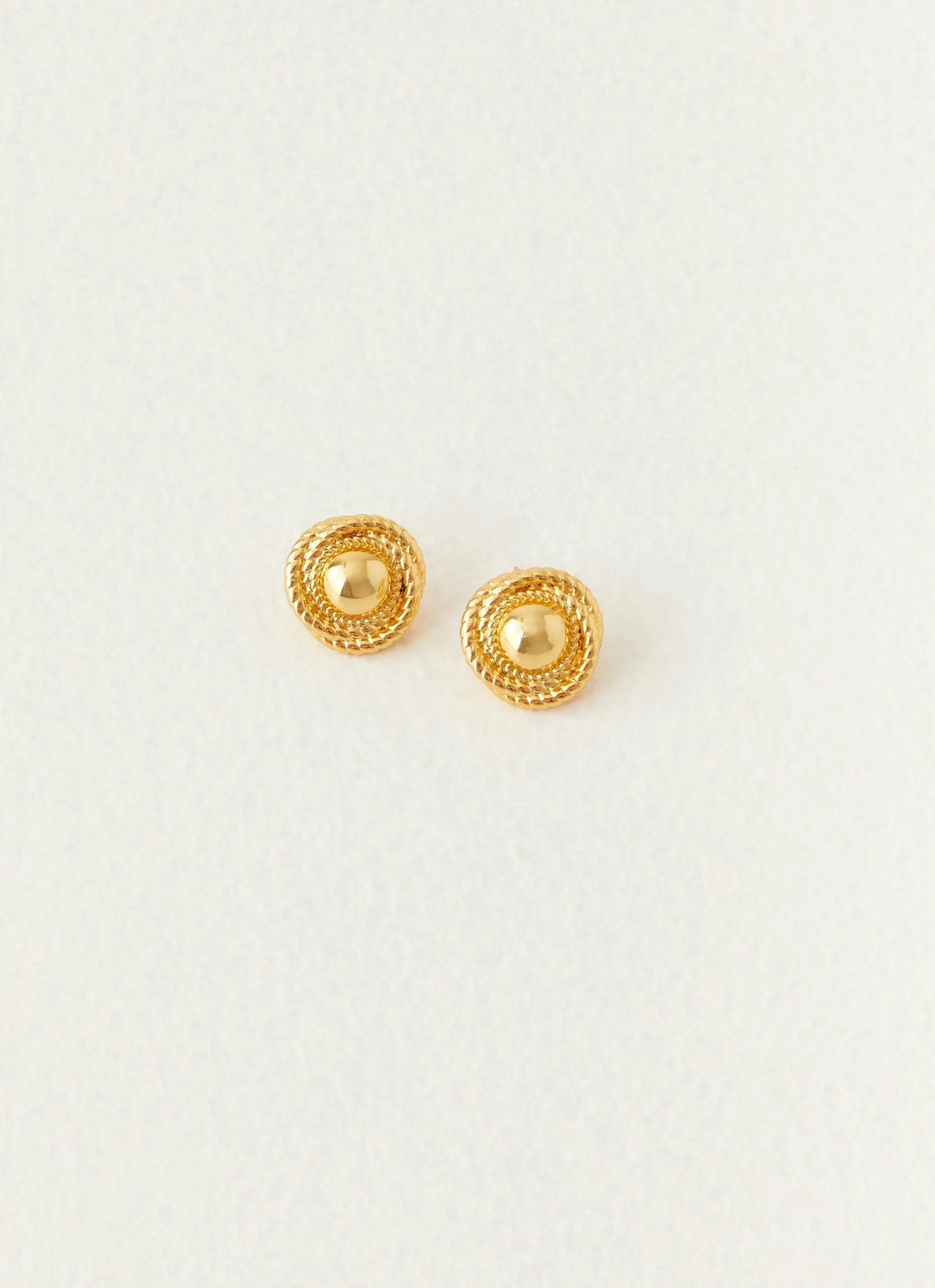 Effie Earrings - Gold sold by Peppermayo product image thumbnail 2