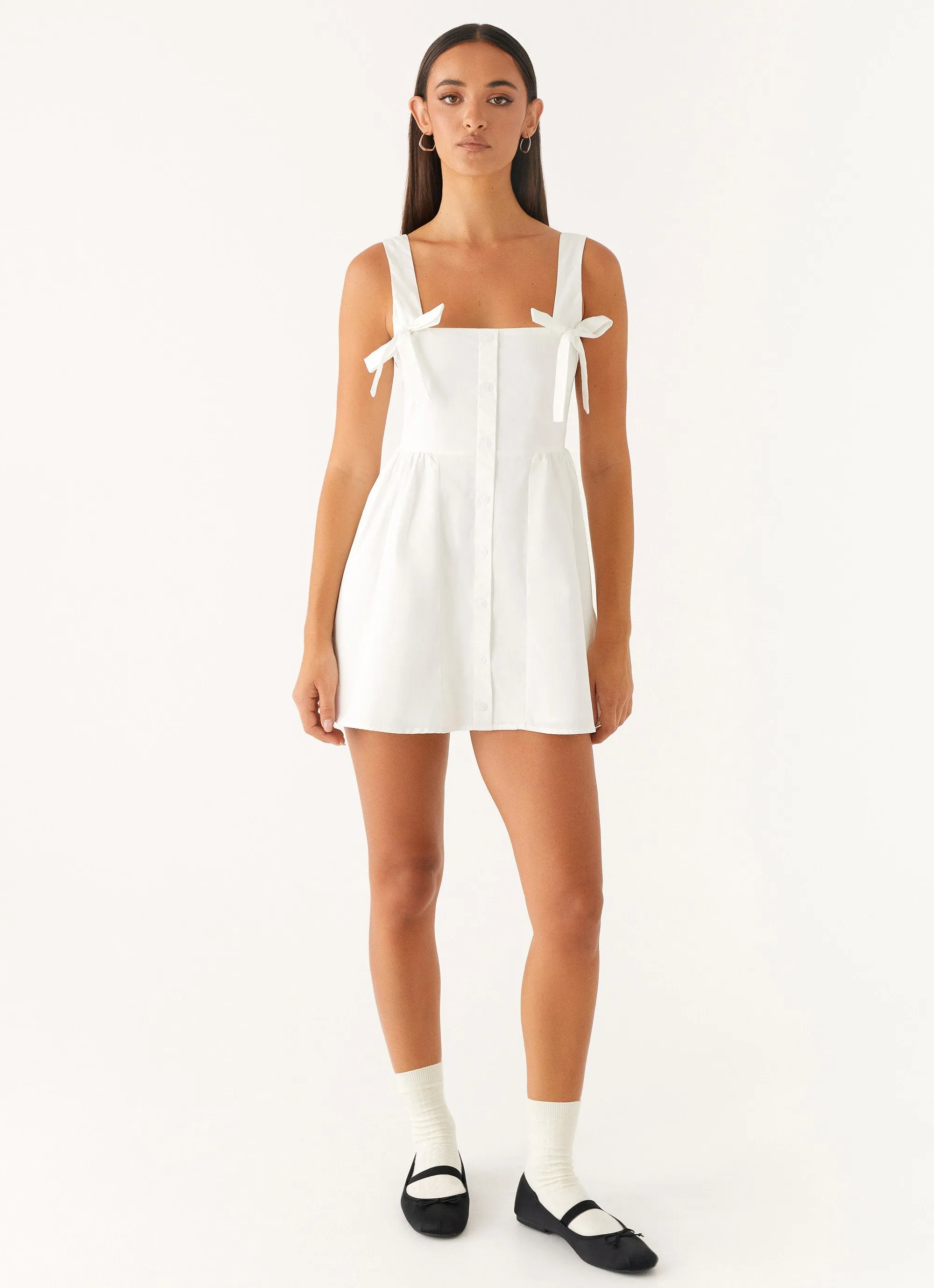 Unconditional Mini Dress - White sold by Peppermayo product image thumbnail 2