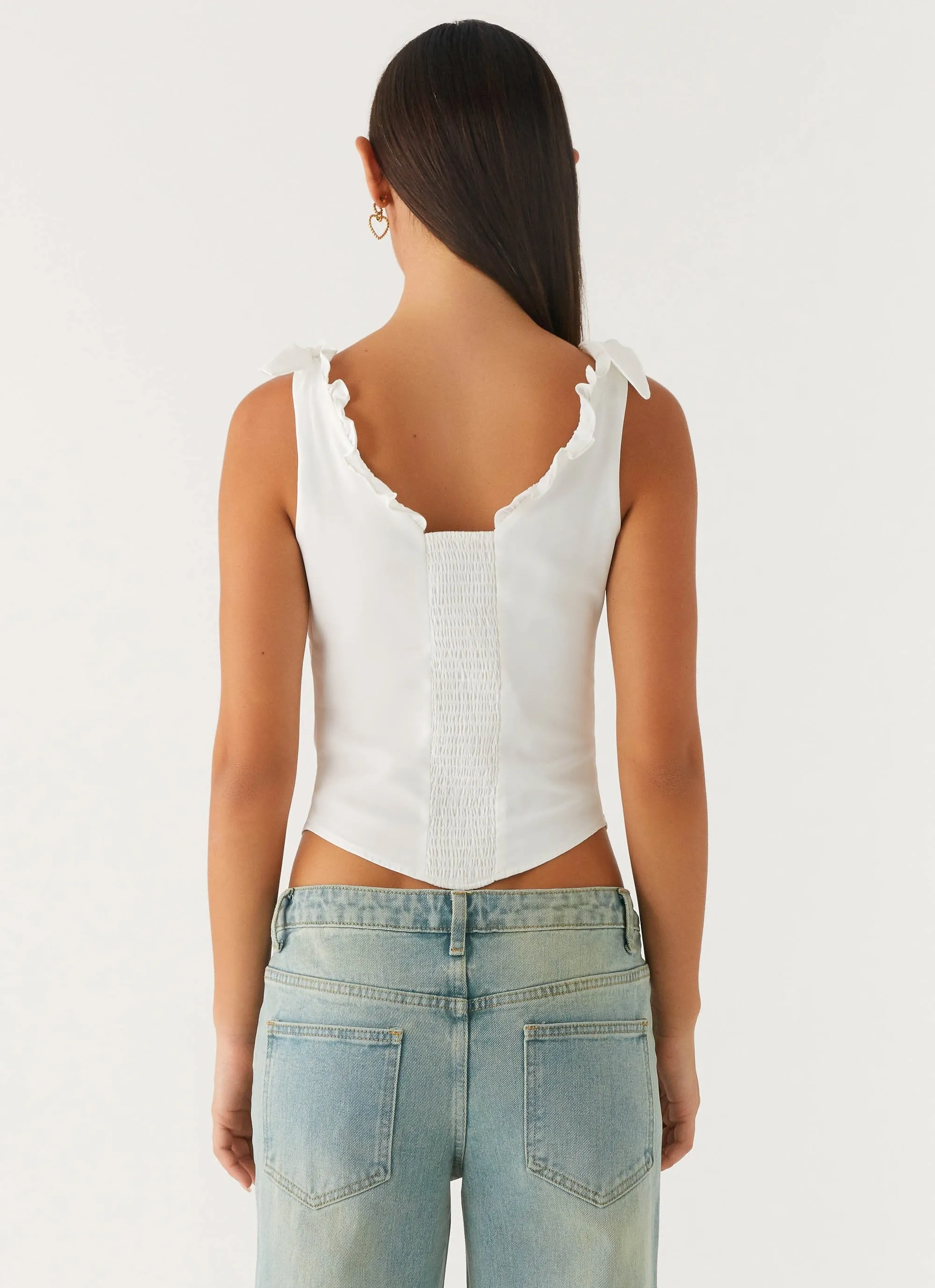 Ellery Top - White sold by Peppermayo product image thumbnail 4